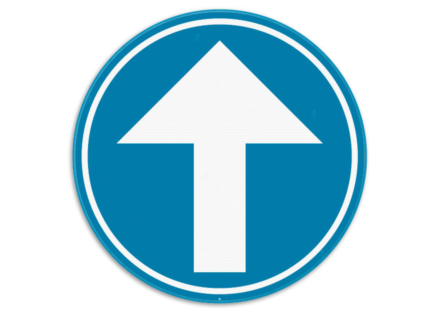 VERKEERSBORD D1A T250 Ø400MM