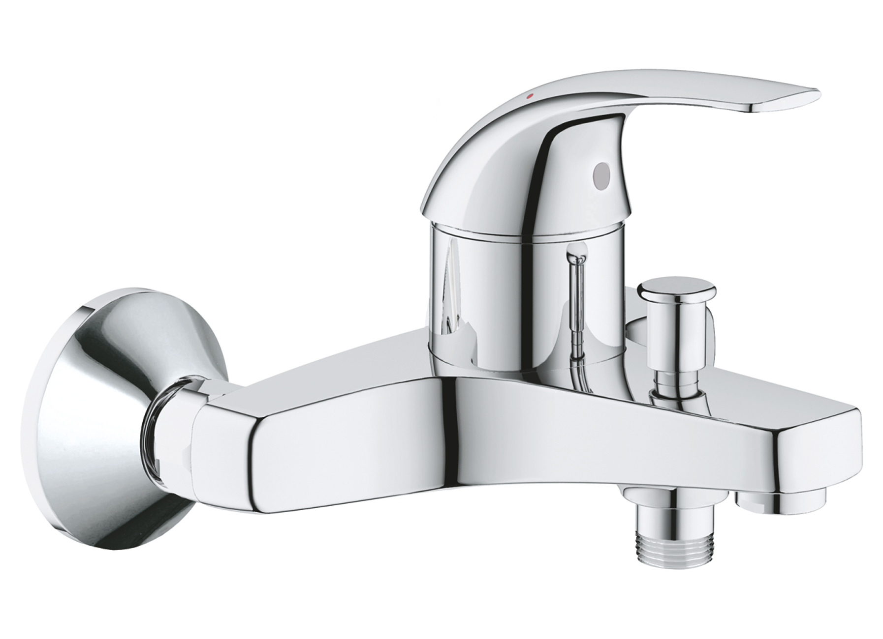 GROHE BAD/DOUCHEKRAAN START CURVE INOX