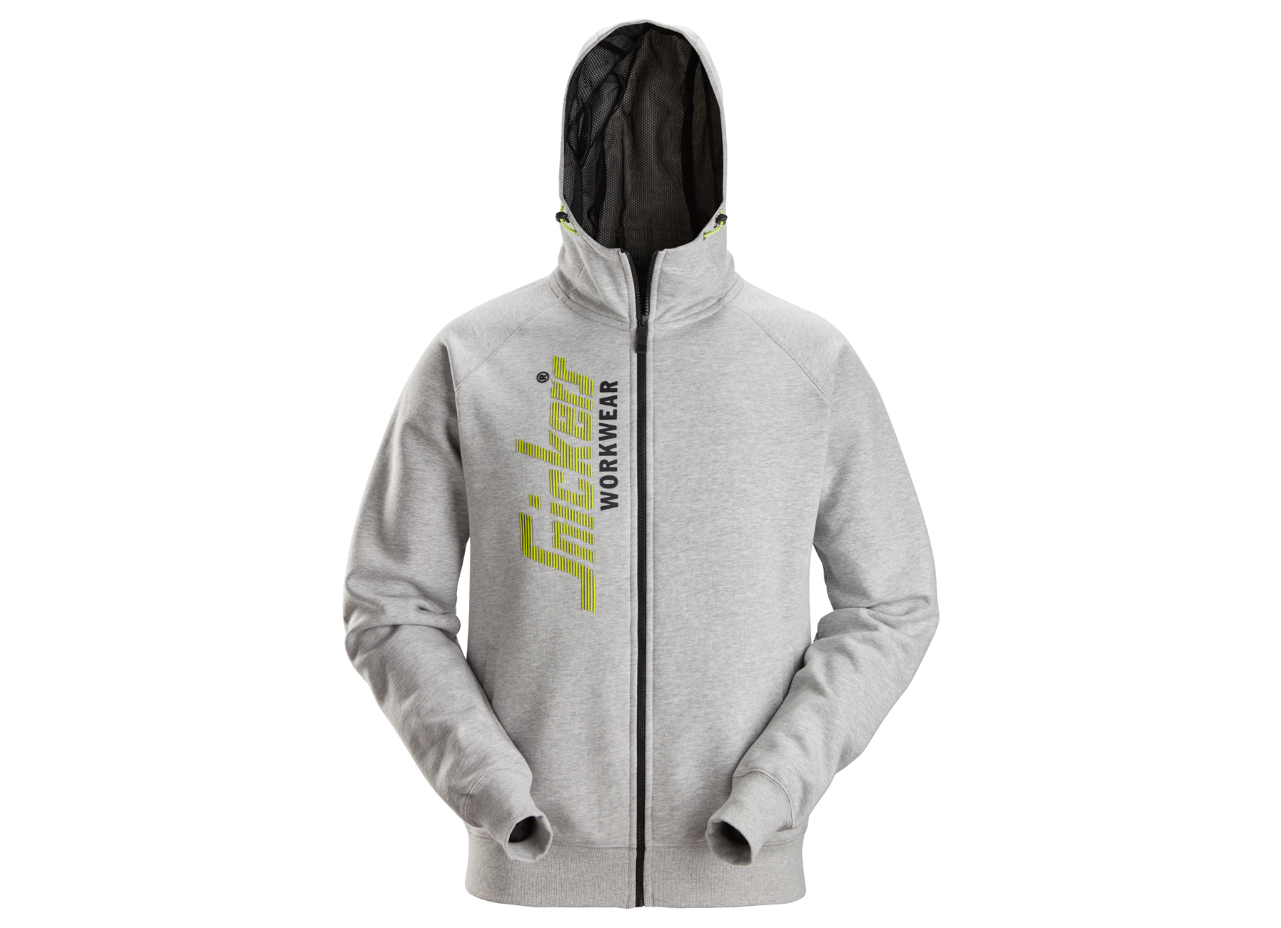 SNICKERS SWEATSHIRT A CAPUCHE AVEC LOGO GRIS MELANGE M