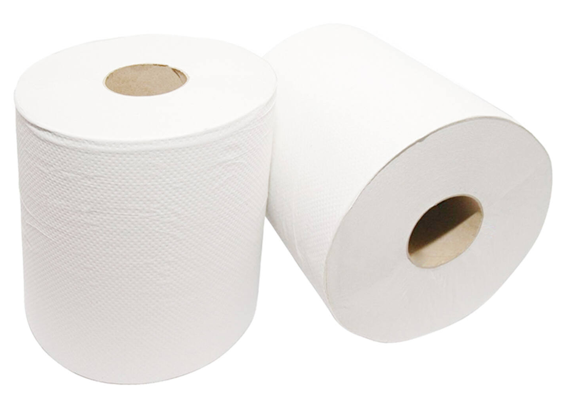 ROULEAUX D'ESSUYAGE PAPIER BLANC MIDI 1 PLI 19,3CM X 270M