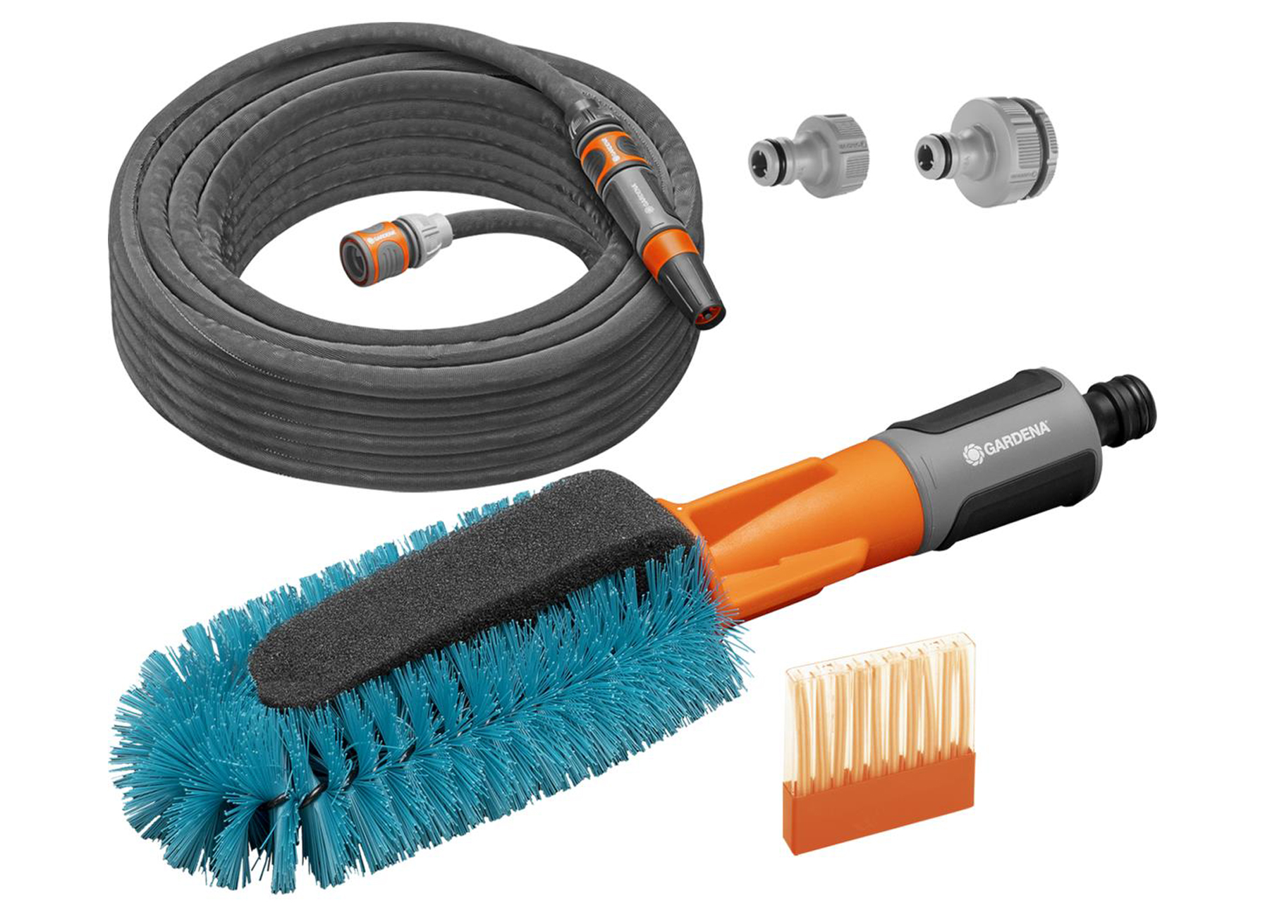 GARDENA CLEANSYSTEM ENSEMBLE DE BROSSE A VELO