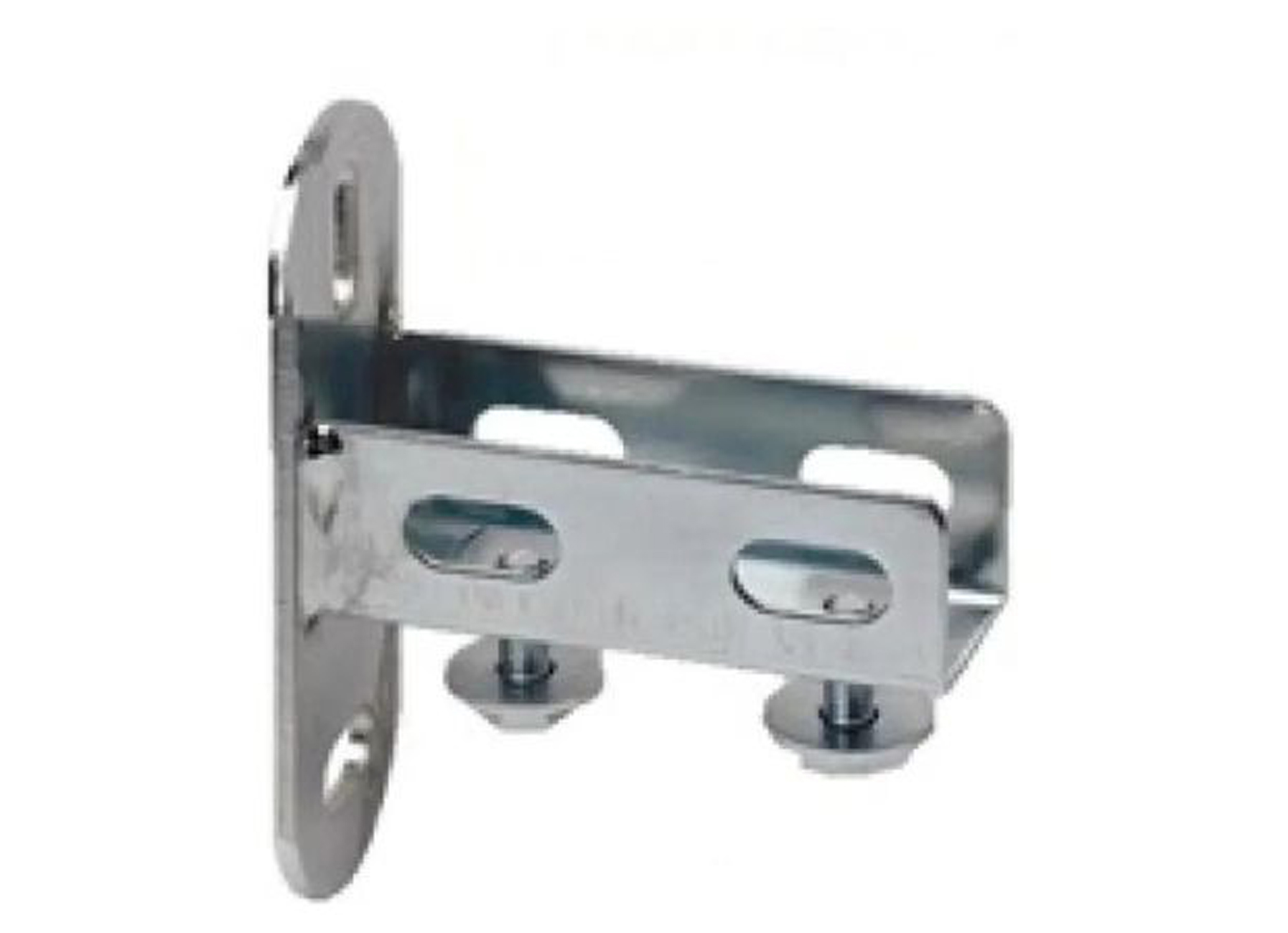 PLAQUE DE SUSPENSION POUR RAIL UNIVERSEL 38X40+40X6MM M10 GALVANISE