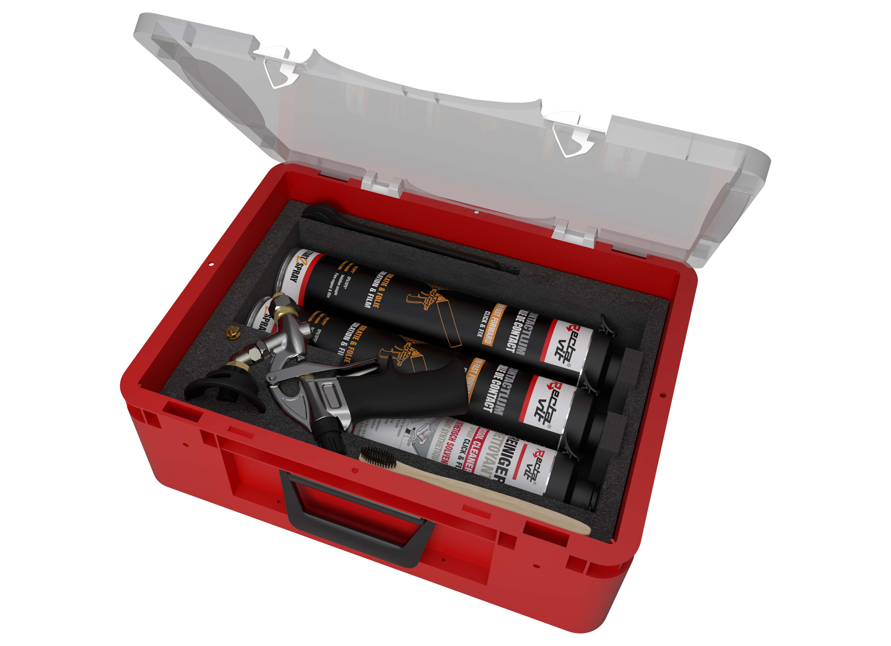 RECTAVIT SPRAY GUN SET CLICK & FIX 1129 FAST FORWARD