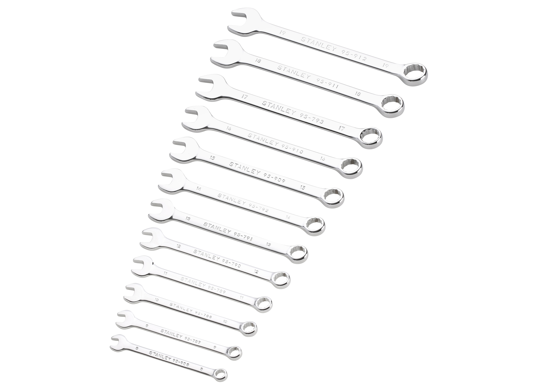 STANLEY RINGSTEEKSLEUTELSET 12 DELIG