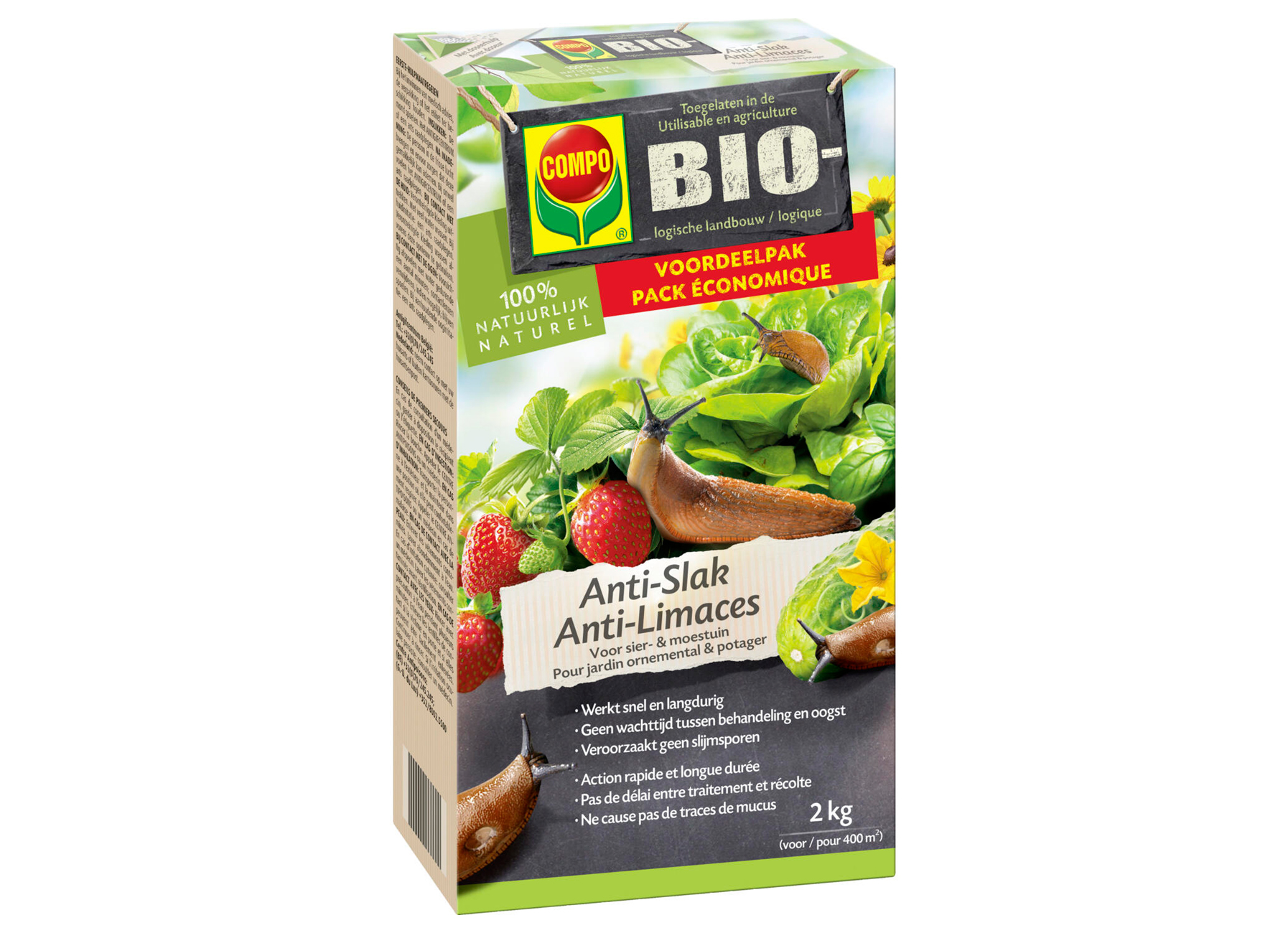 COMPO BIO ANTI-LIMACES 2KG