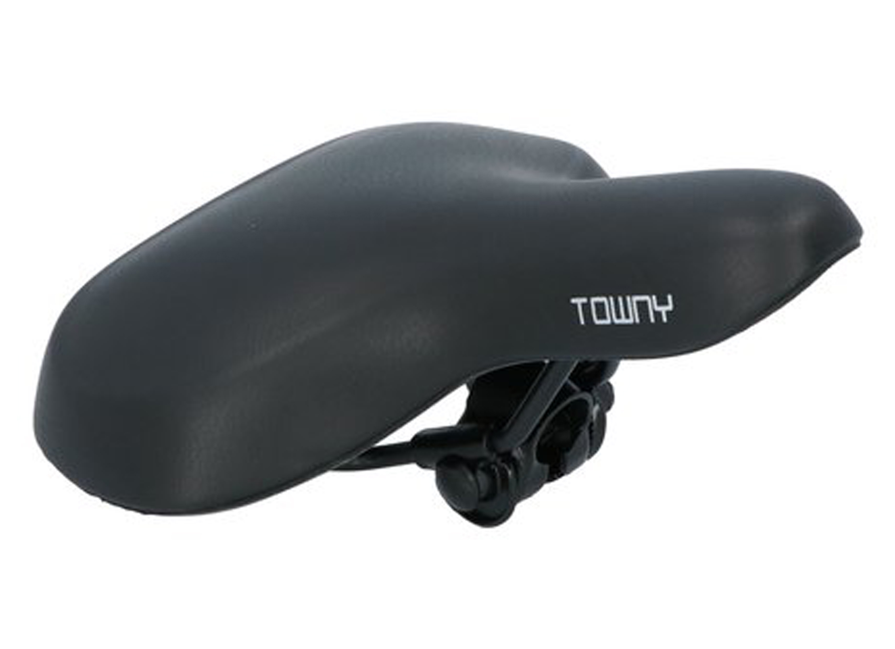 DRESCO FIETSZADEL TOWNY ZWART