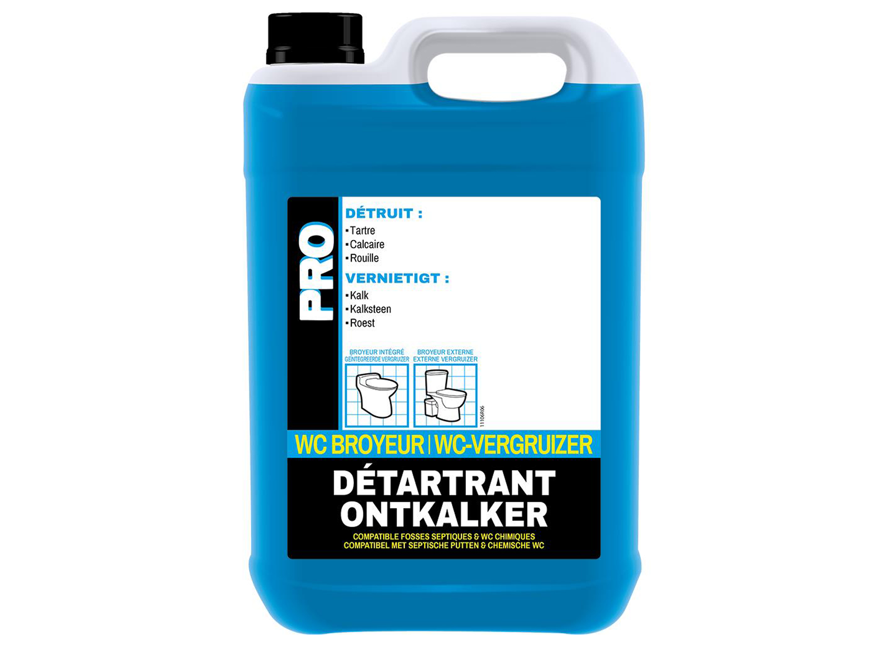 PRO VERGRUIZER ONTKALKER 5L