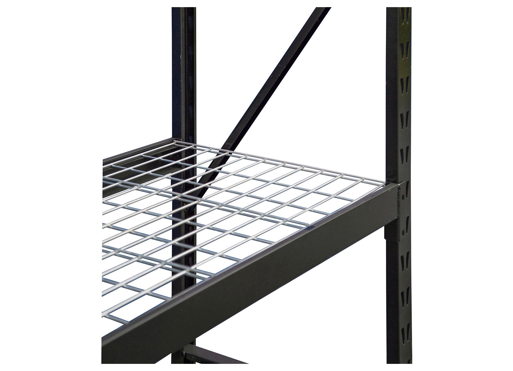 ETAGERE HEAVY DUTY INDUSTRIAL 200x200x60CM ZWART 500KG