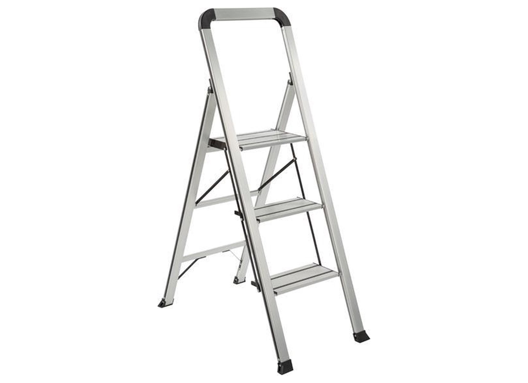 ESCABEAU ALUMINIUM SPACE 3 MARCHES ANTIDERAPANTES