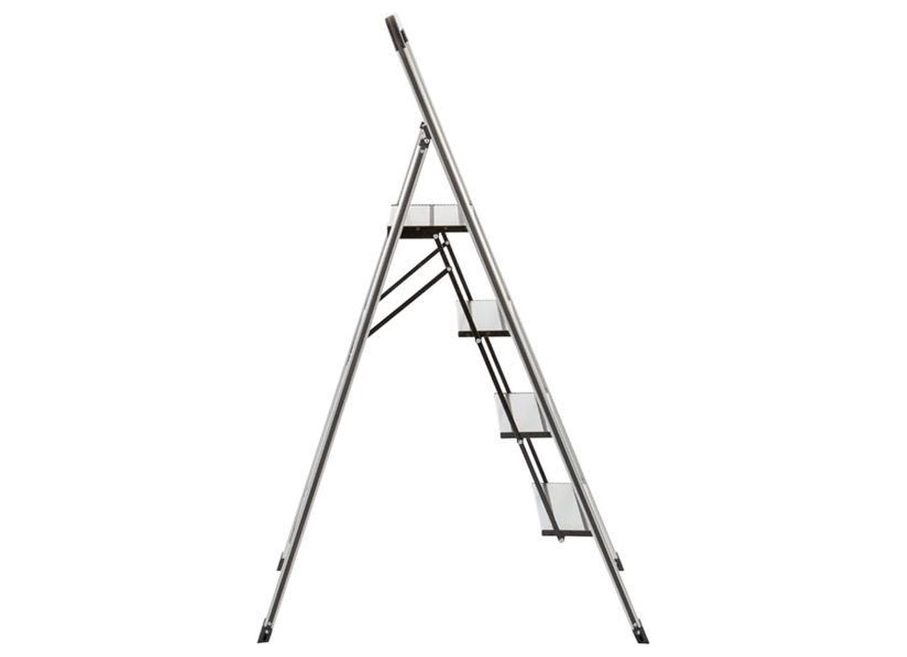 ESCABEAU ALUMINIUM SPACE 4 MARCHES ANTIDERAPANTES