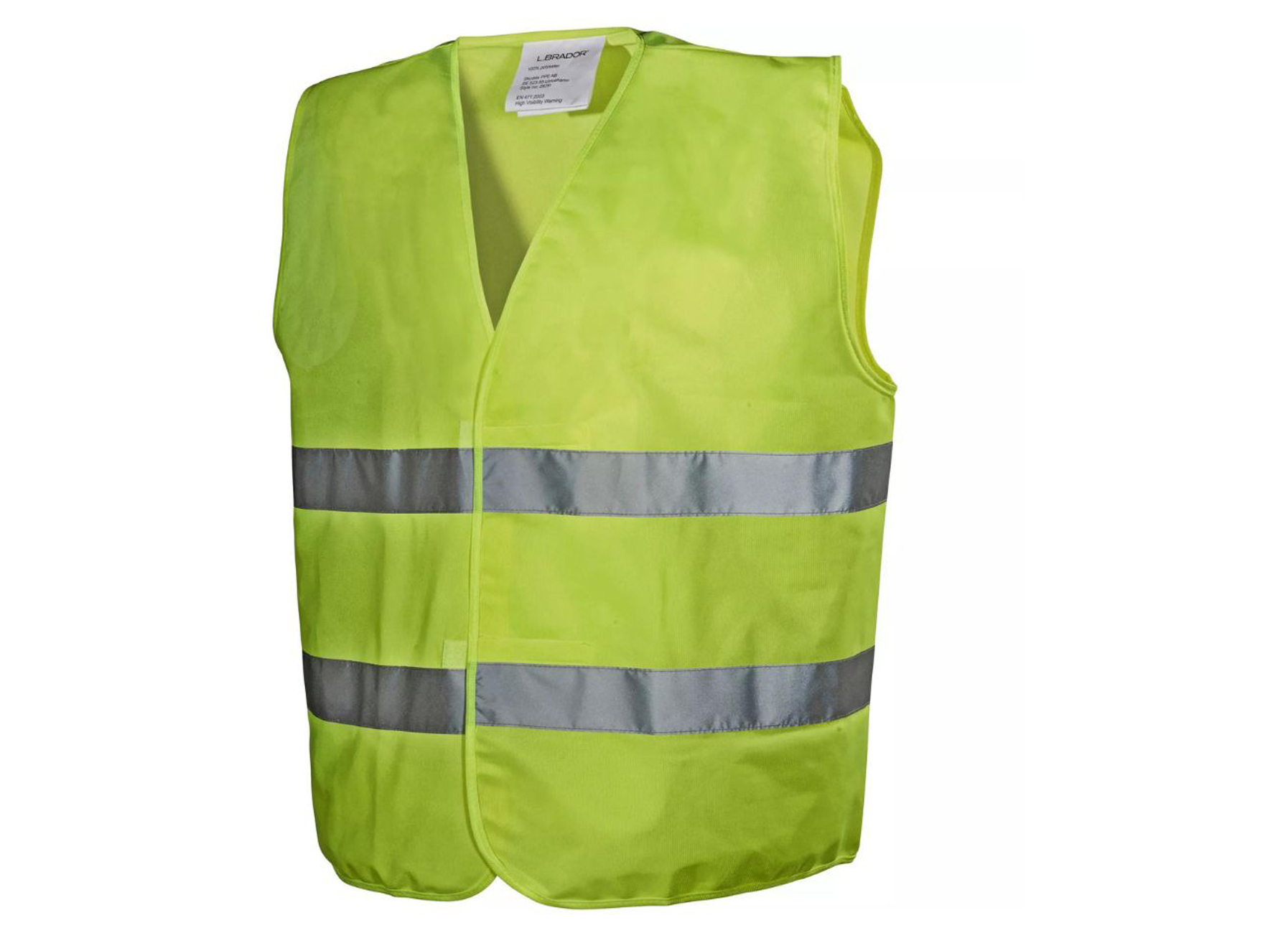 LBRADOR HIGH VISIBILITY VESTE DE POIGNET 287P YELLOW ONE SIZE