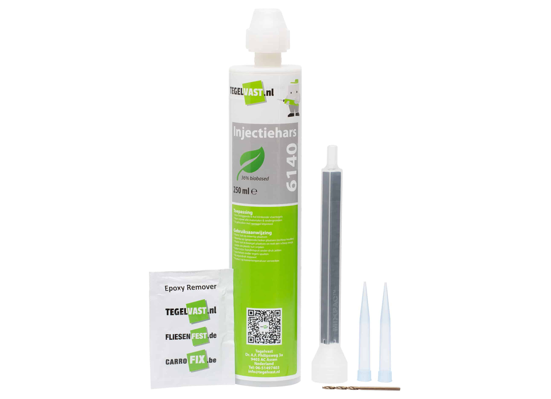 TEGELVAST INJECTIEHARS 6140 SET 250ML