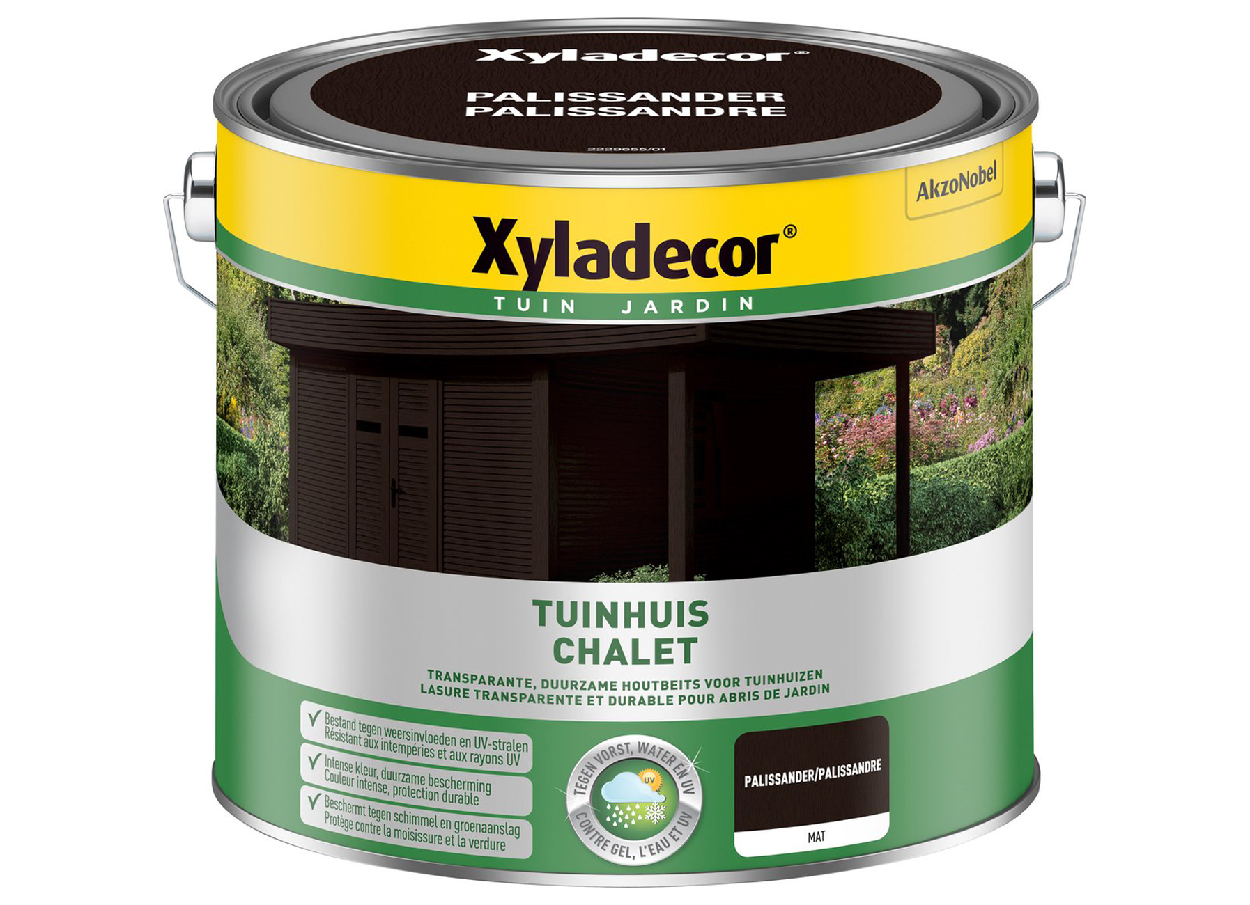 XYLADECOR LASURE DE BOIS CHALET WB PALISSANDRE 2,5L