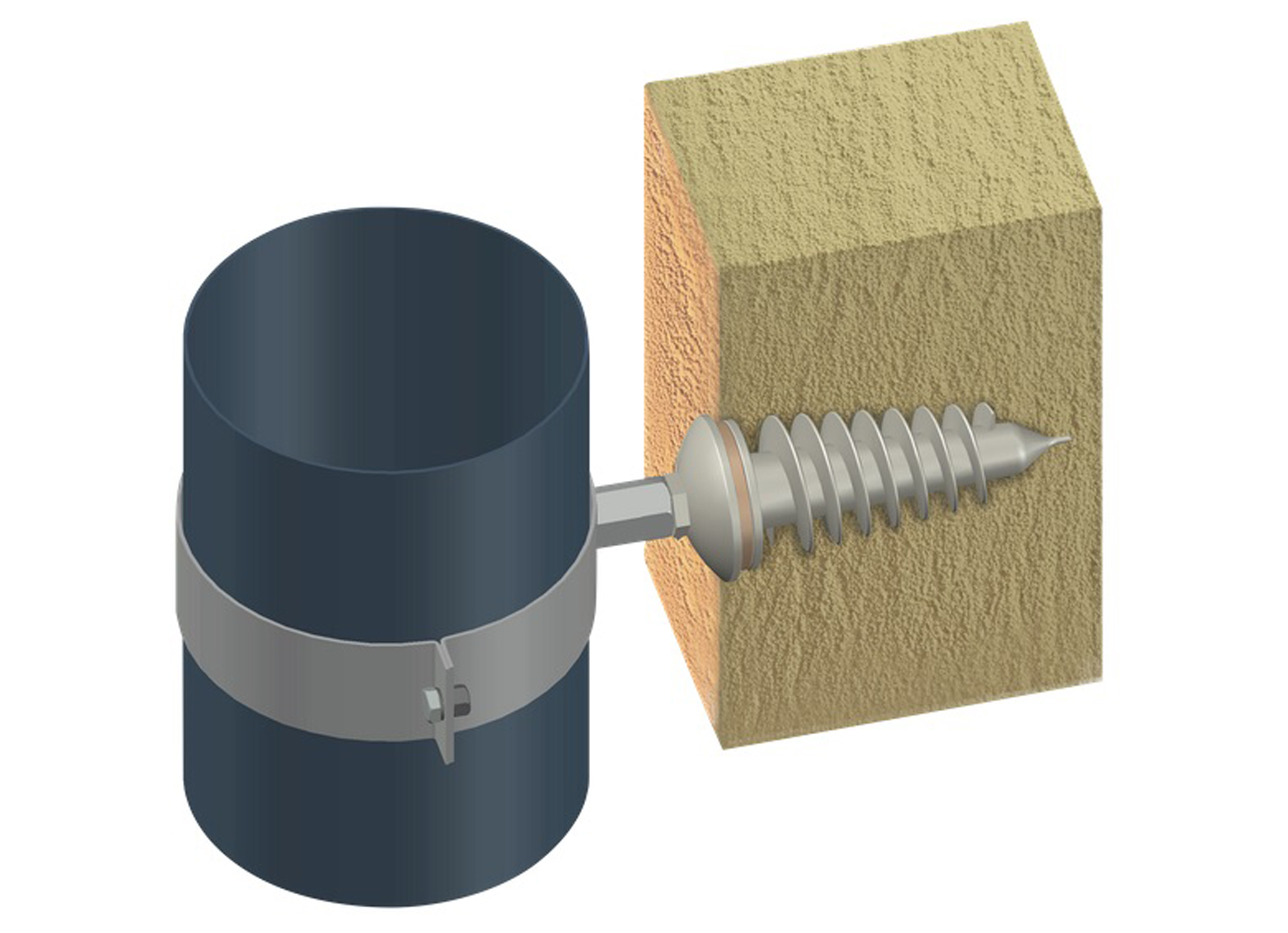SMART FIXATION DE GOUTTIERE ETICS M10 34X85MM 4 PCS