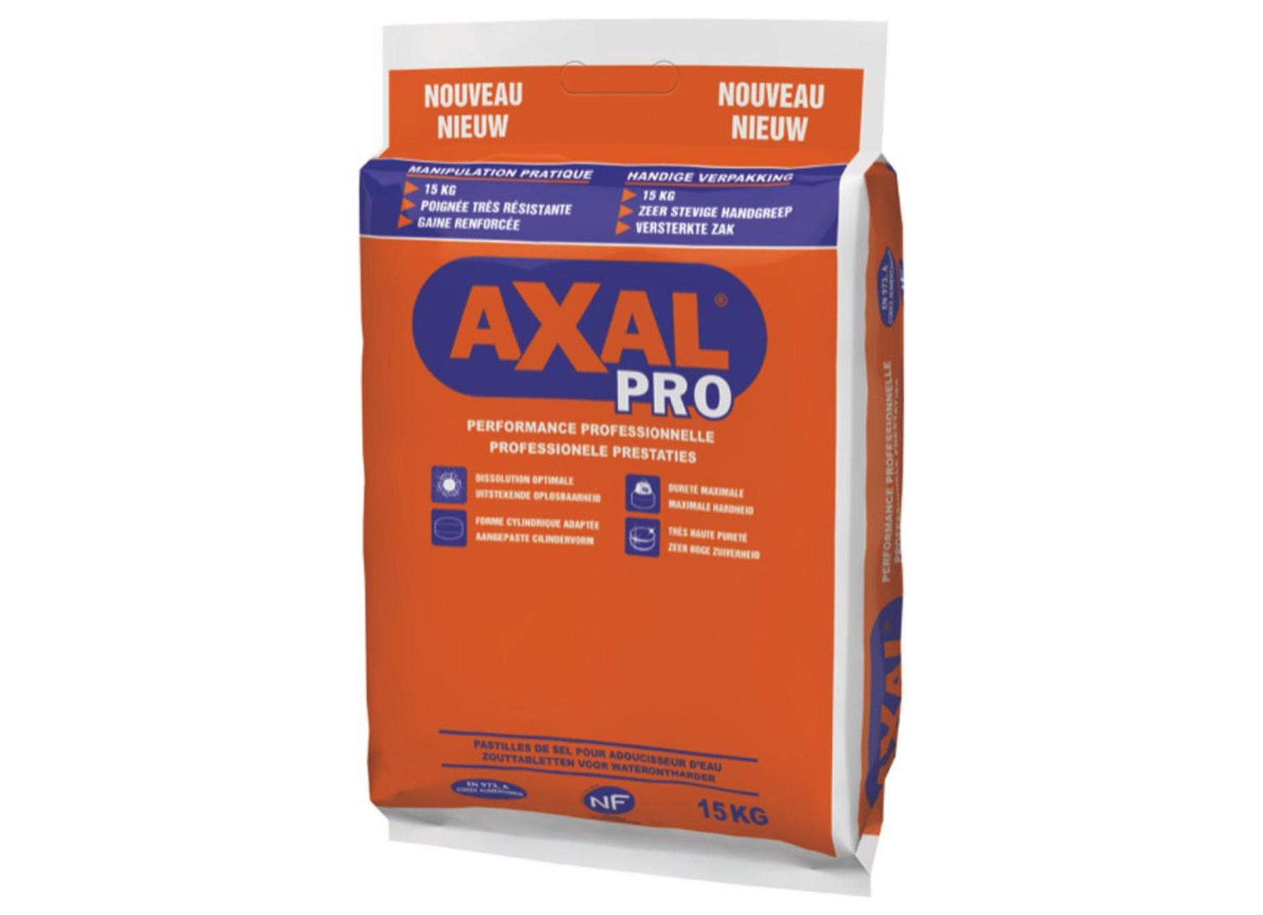 AXAL PRO SEL REGENERANT EN PASTILLES 15KG