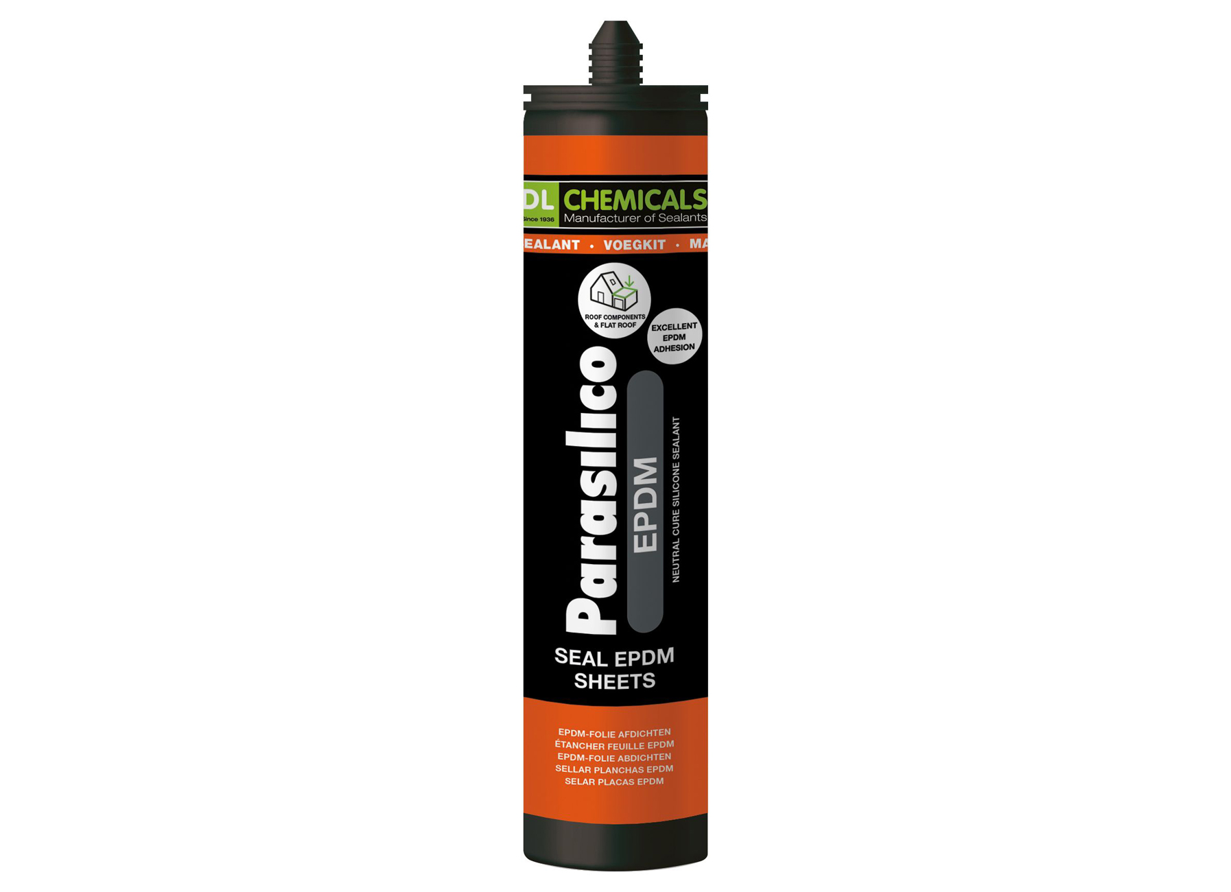 PARASILICO EPDM RAL9011 NOIR GRAPHITE 300ML
