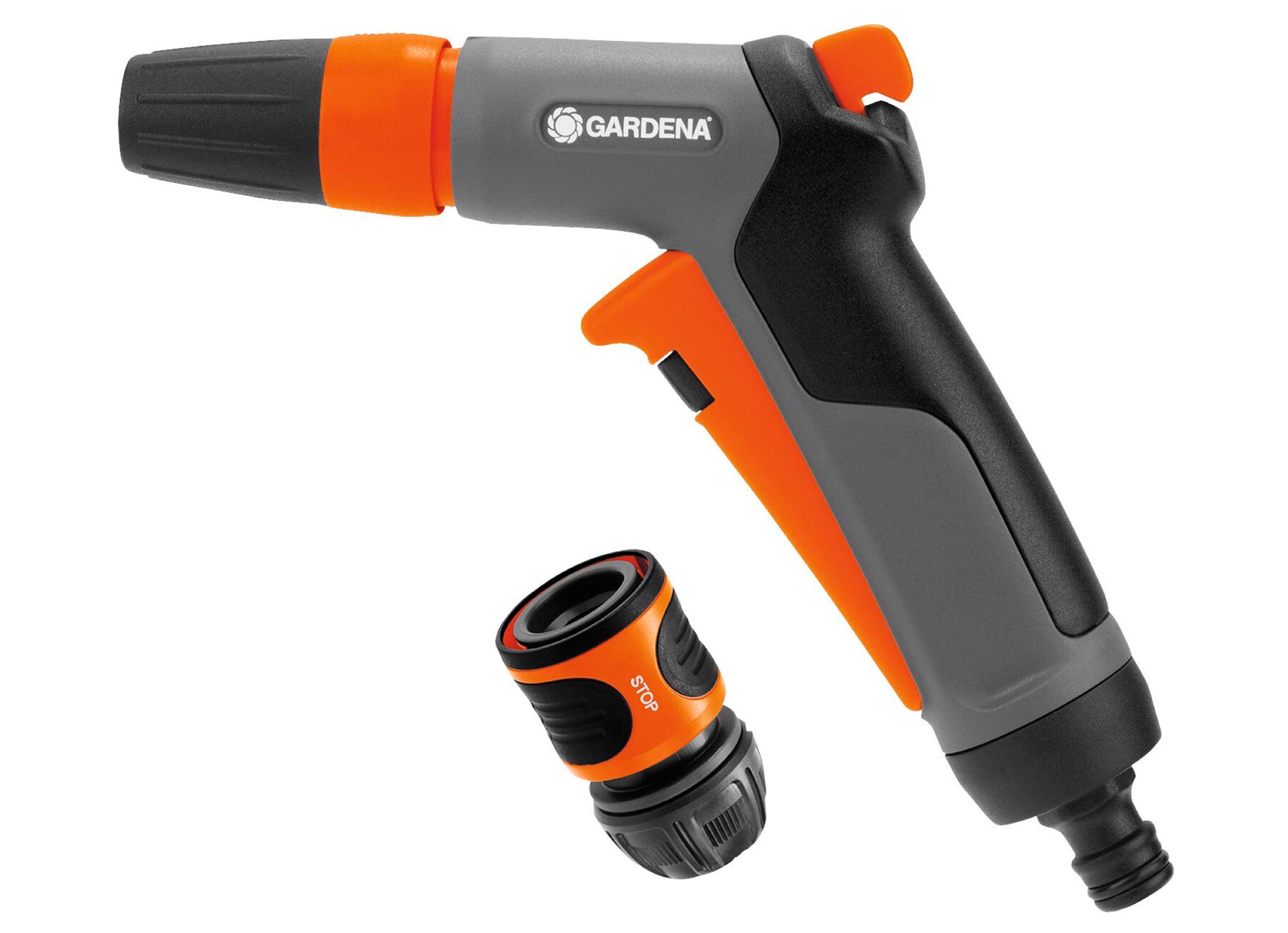 GARDENA CLASSIC SPUITPISTOOL + KOPPELING