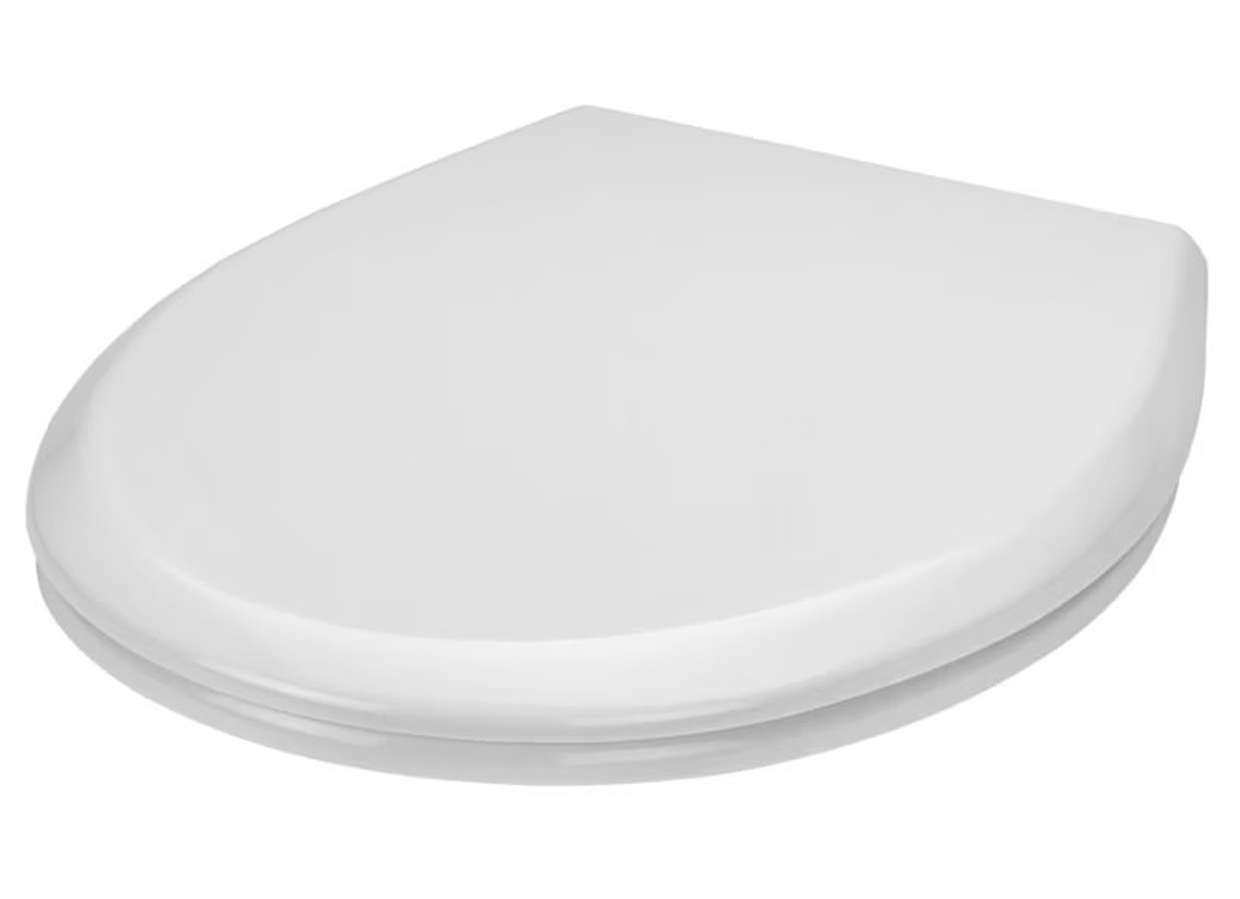 WENKO ABATTANT GUBBIO EASY-CLOSE DUROPLAST BLANC