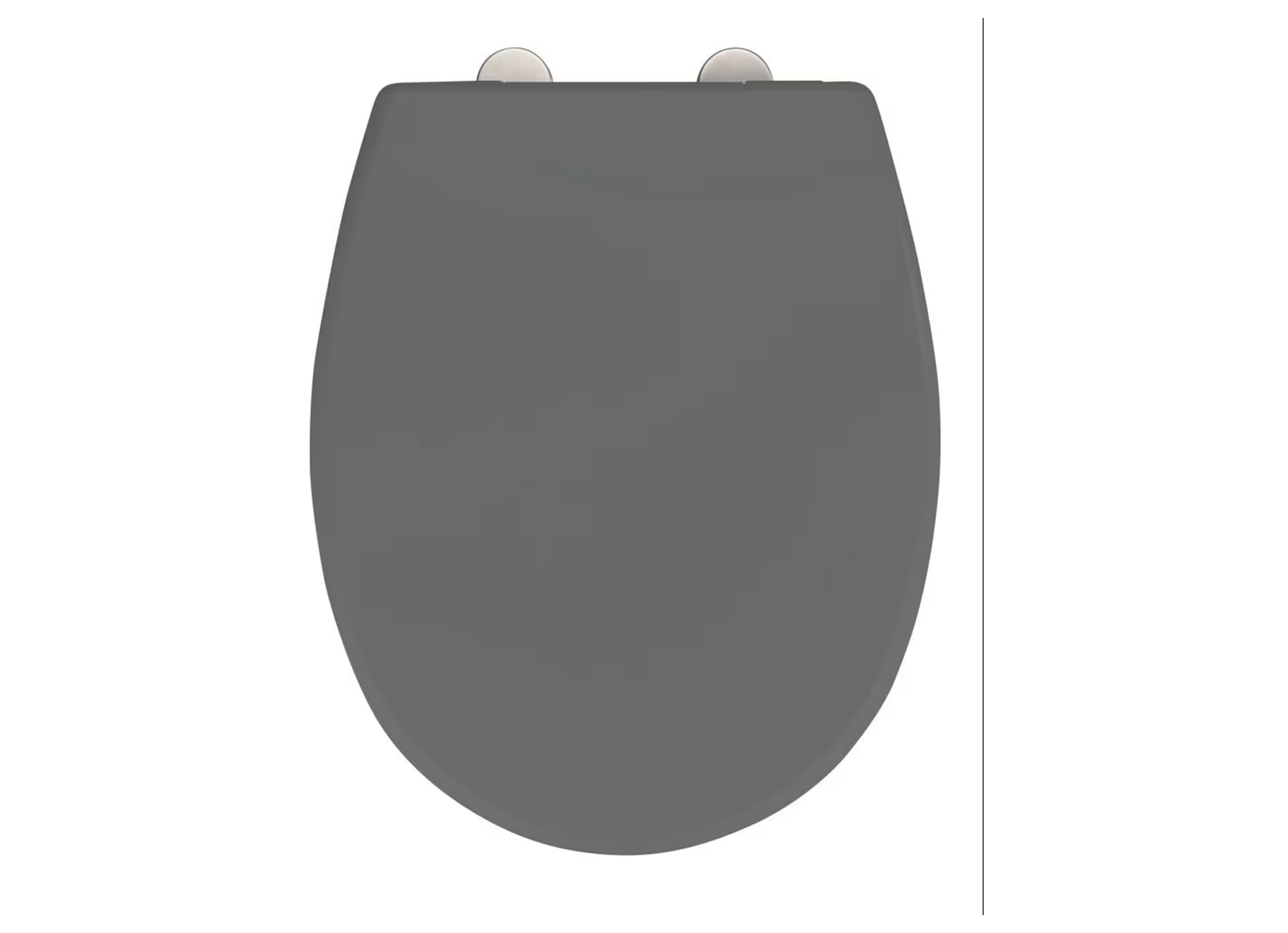 WENKO ABATTANT VORNO NEO EASY-CLOSE DUROPLAST GRIS