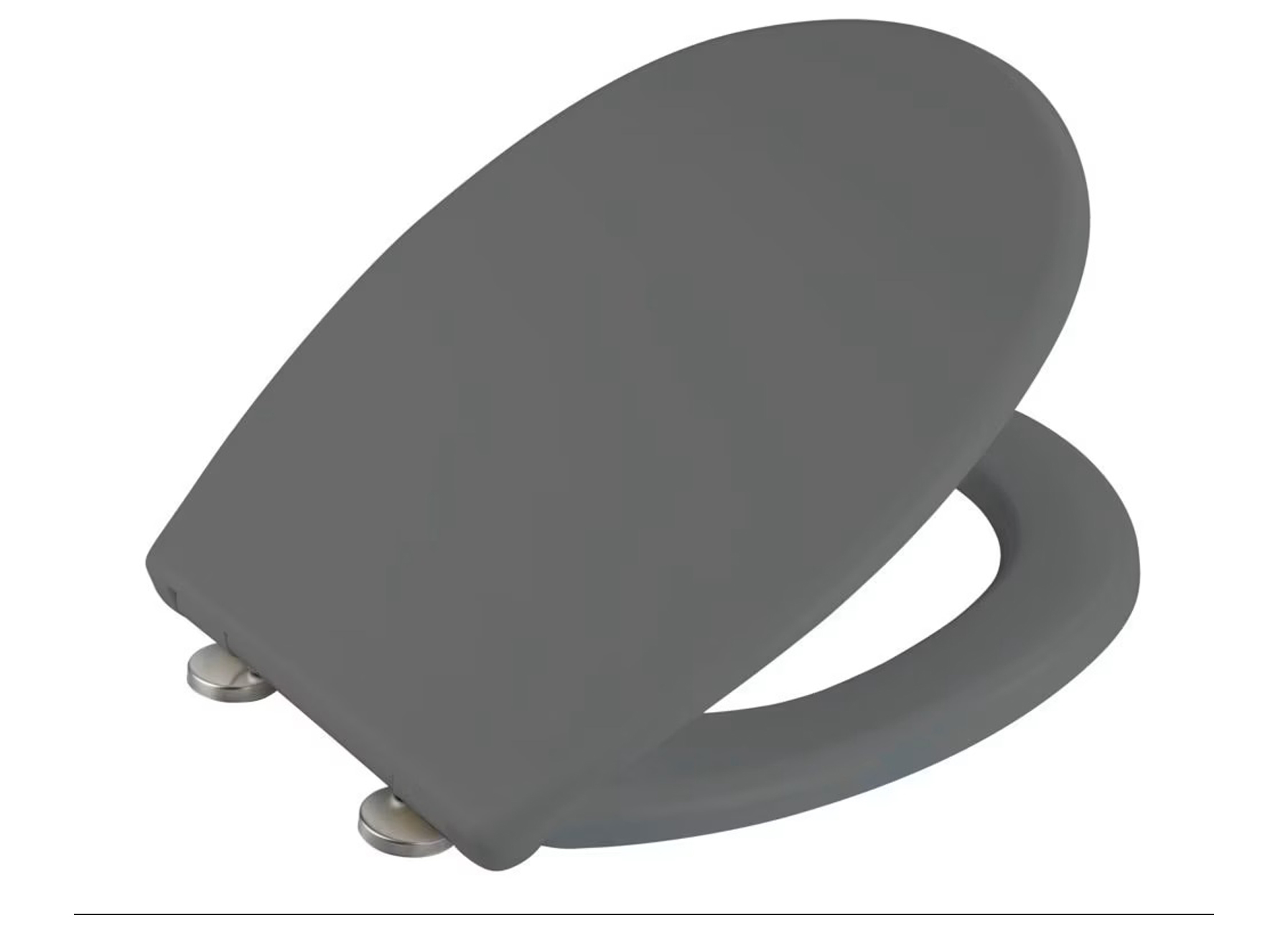 WENKO ABATTANT VORNO NEO EASY-CLOSE DUROPLAST GRIS