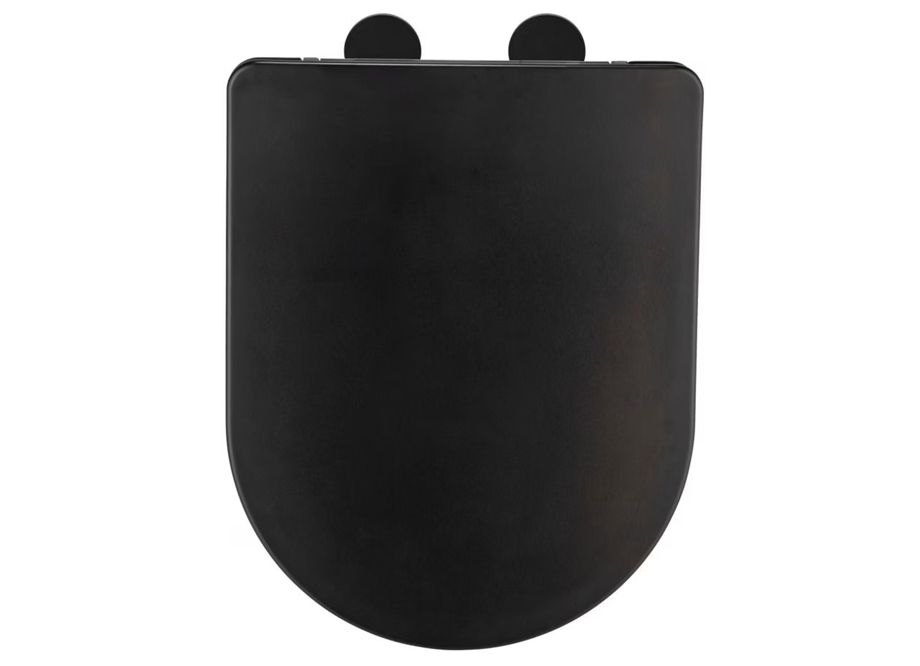 WENKO ABATTANT GALATI SLIM LINE DUROPLAST NOIR MAT