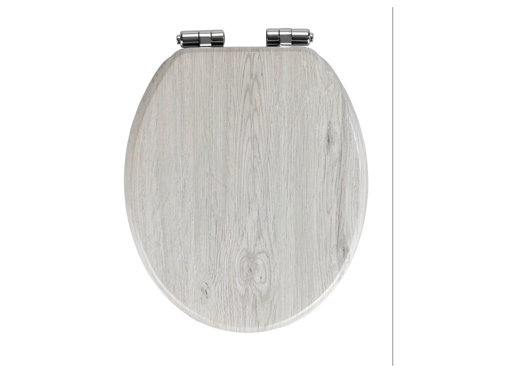 WENKO ABATTANT CHENE GRIS MDF