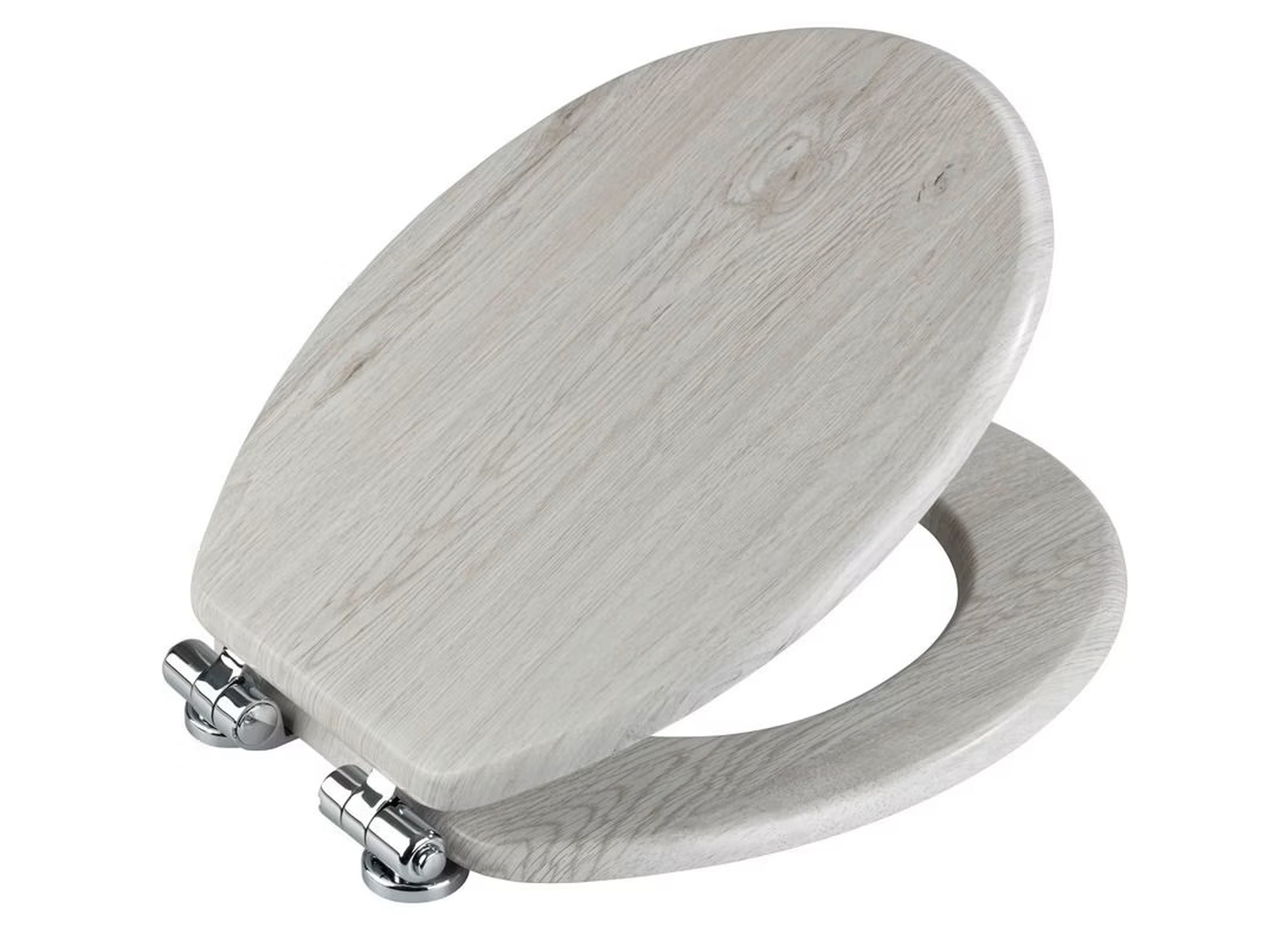 WENKO ABATTANT CHENE GRIS MDF