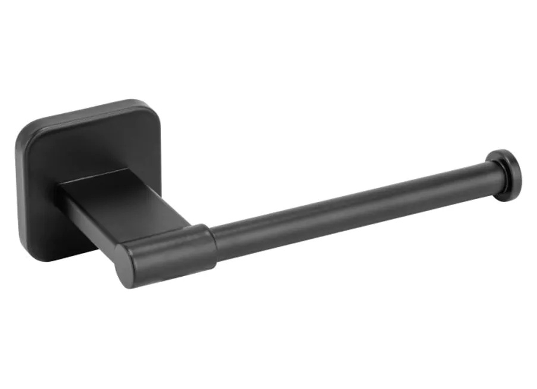 WENKO TURBO-LOC PORTO BLACK PORTE-PAPIER TOILETTE INOX NOIR