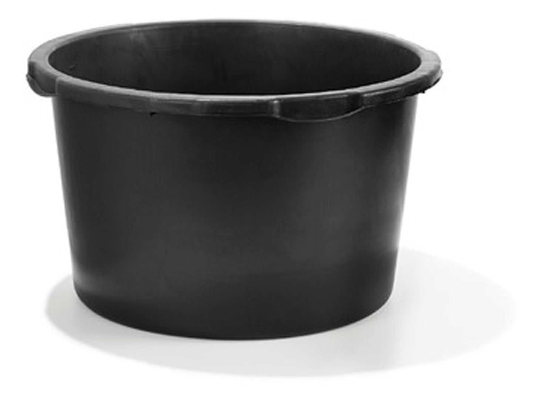 TUBE DE MORTIER ROND PE NOIR 40L