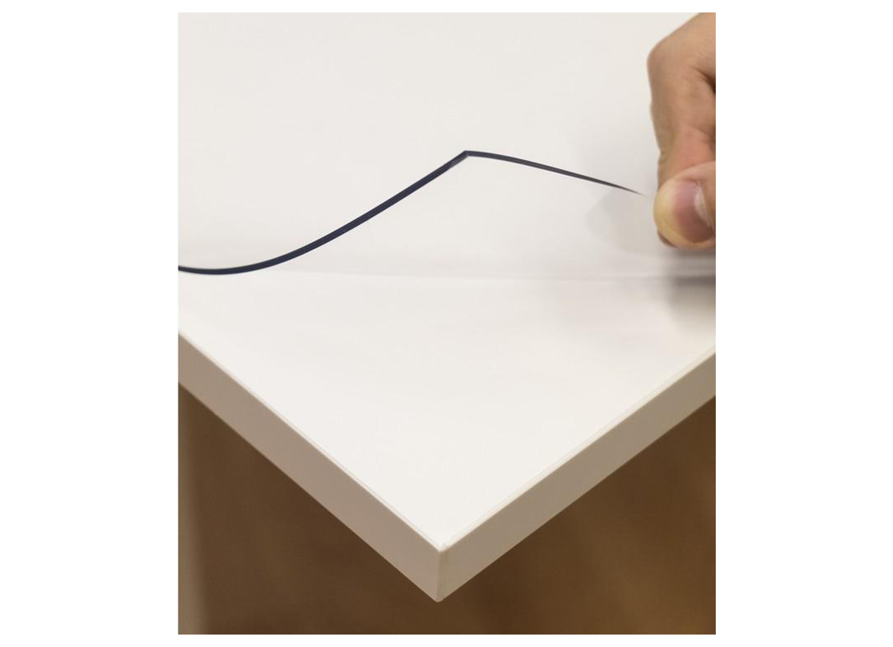 TRANSPARANTE PLASTIEK CRISTAL 2MM 90CM (PER LM)