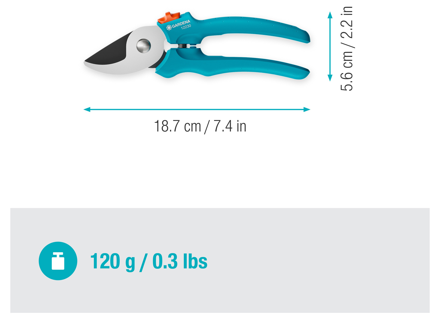 GARDENA SECATEUR EASYCUT