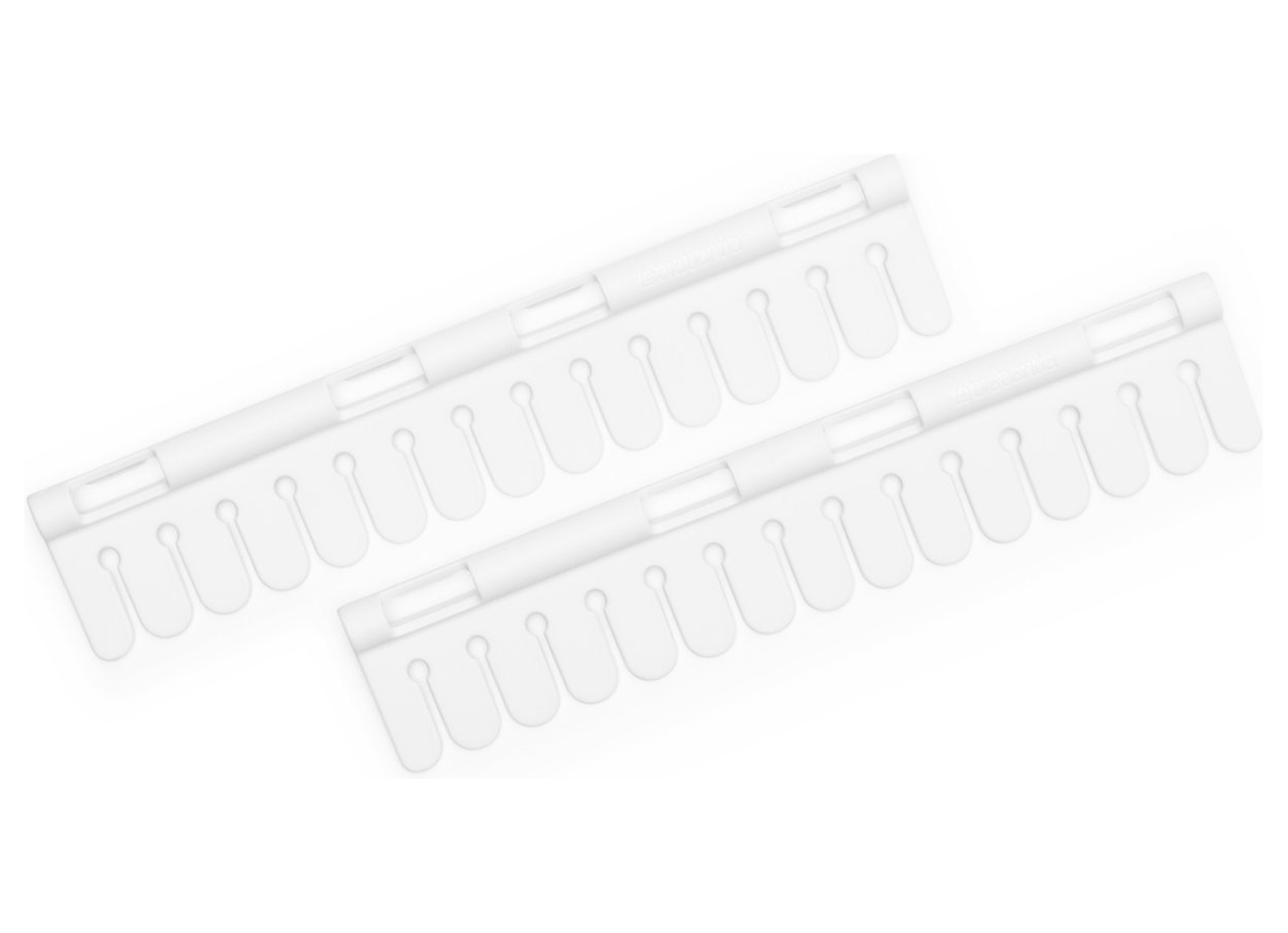 BRABANTIA HOUDER VOOR KLEIN WASGOED - WIT (2 STK)