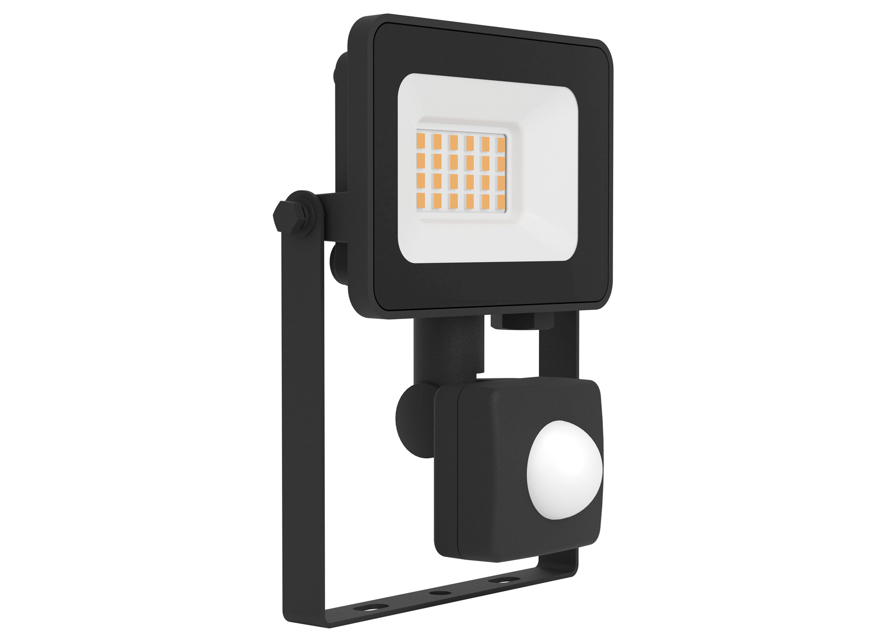 EGLO LED STRALER RISACCA-E ZWART 20W + SENSOR 1800LM