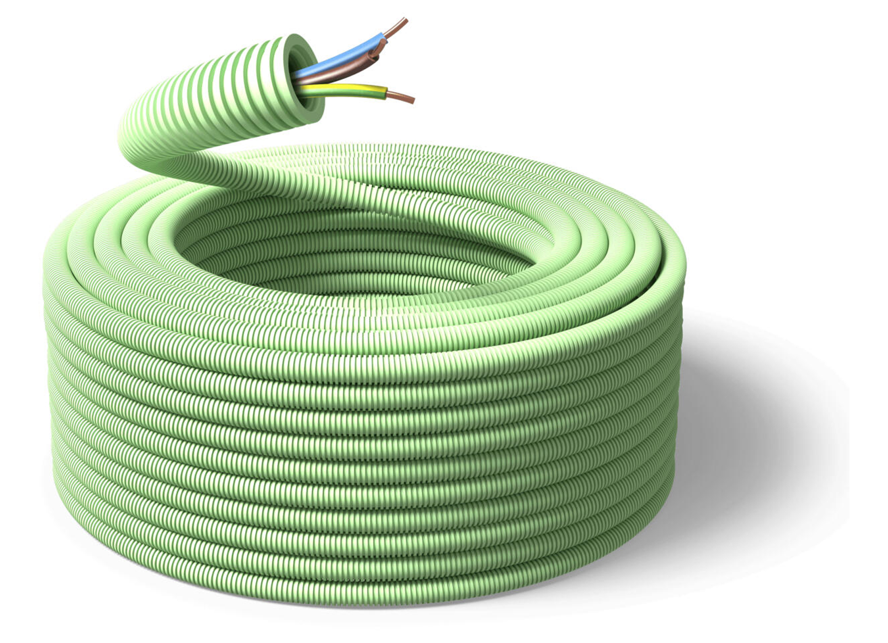 PROFILE GAINE ELECTRIQUE PRECABLEE CCA 16MM 3G1.5 50M