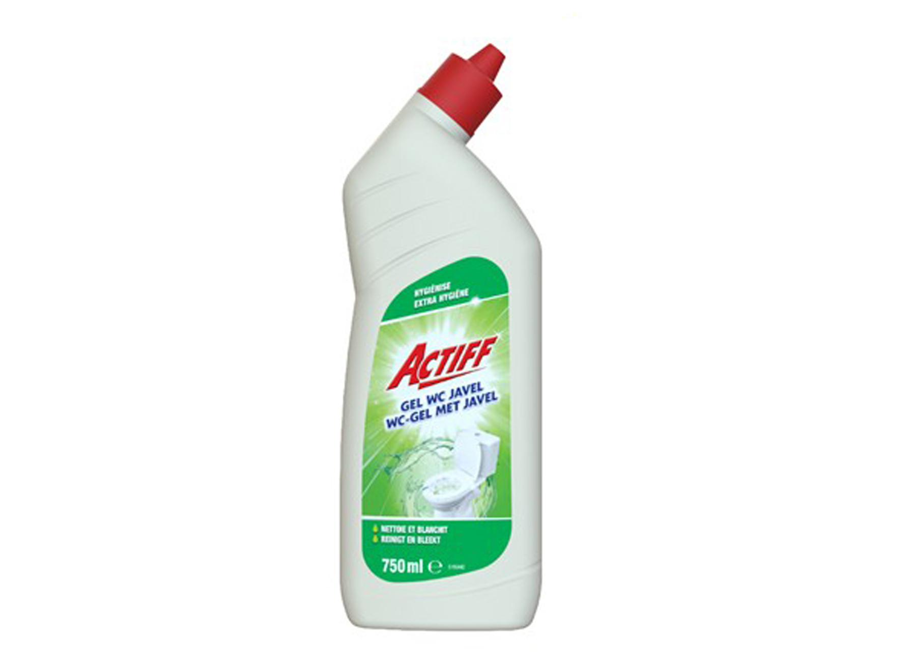 ACTIFF WC GEL MET JAVEL 750ML