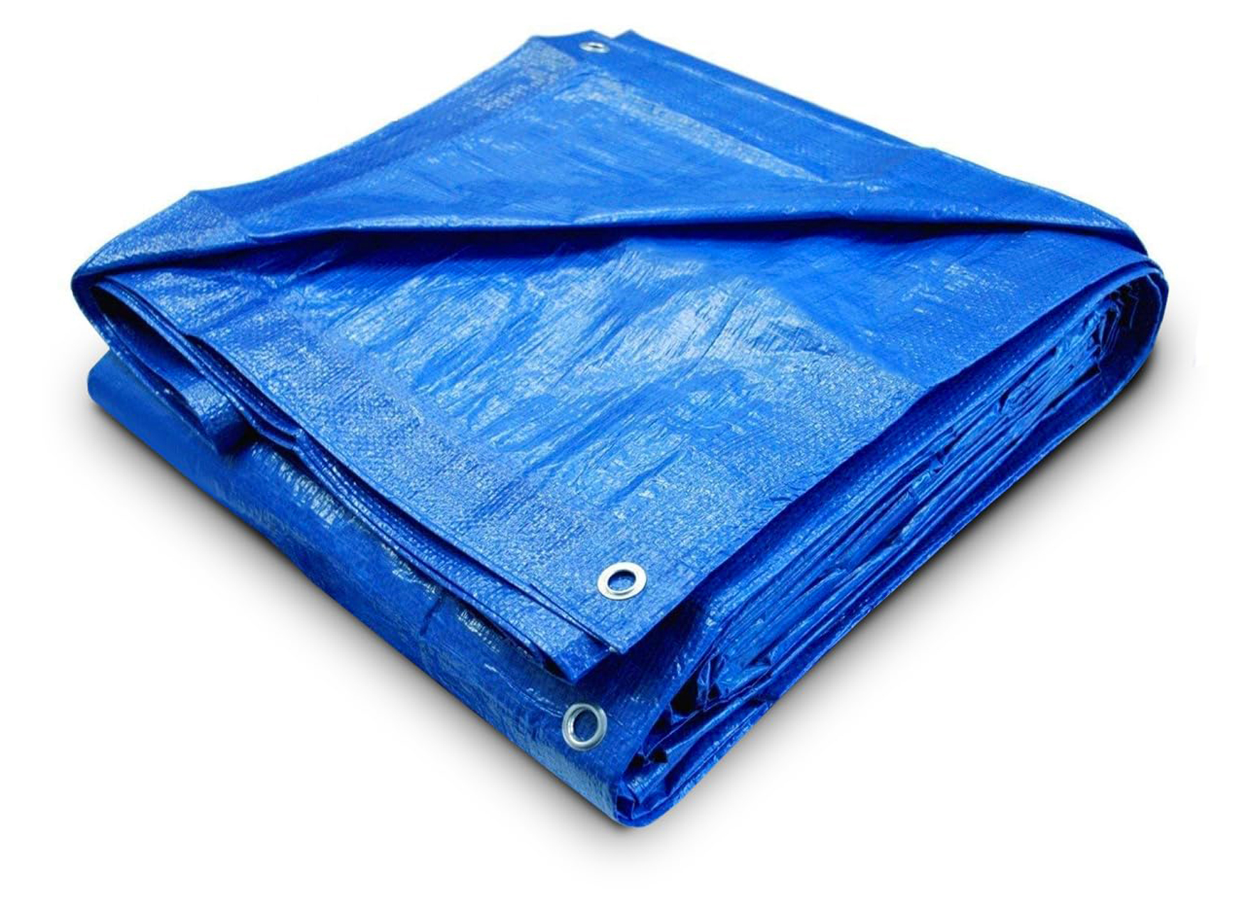 BACHE PE BLEU AZUR 80G/M2 6X10M
