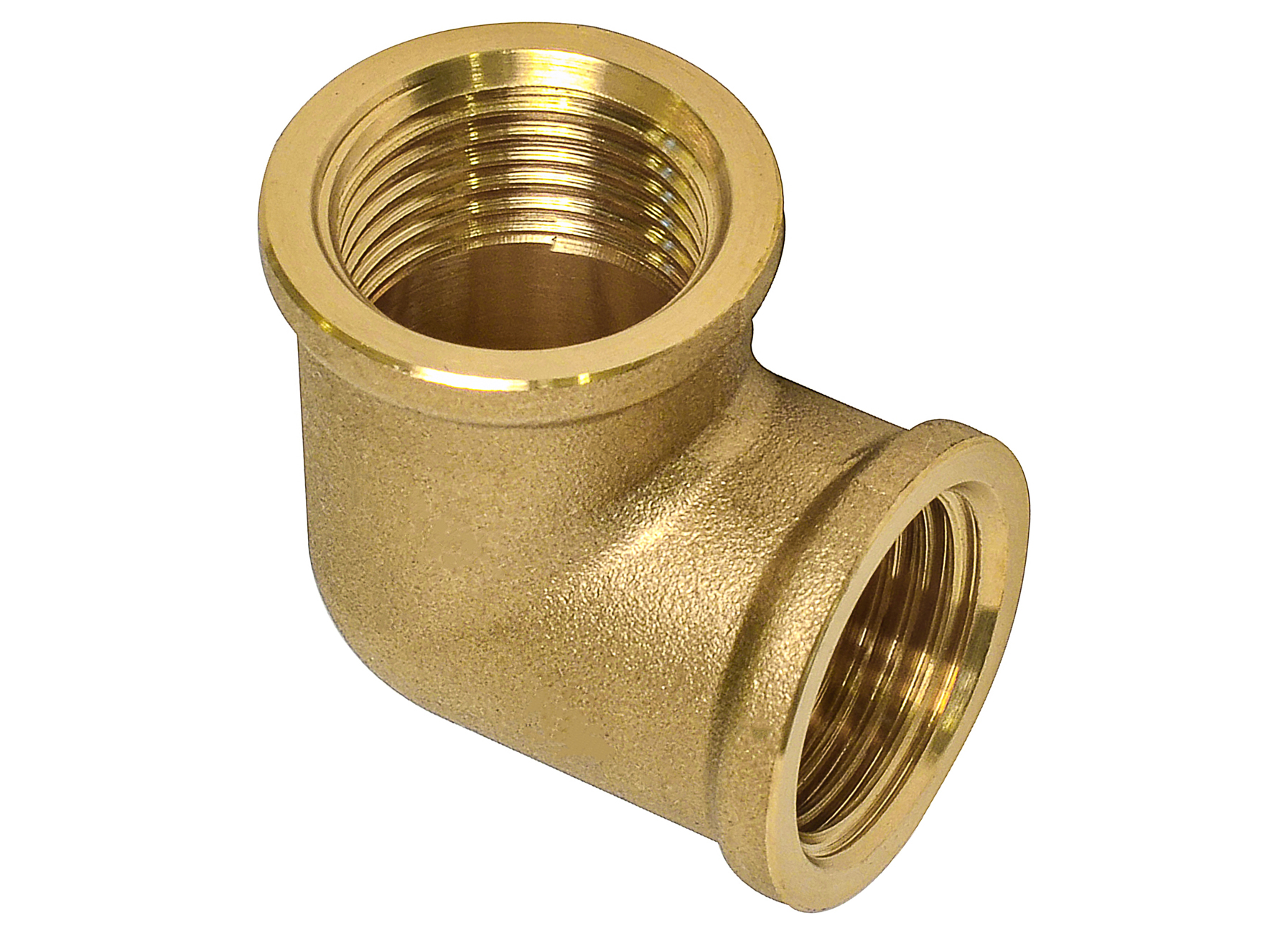 SANINSTAL RACCORD COUDE 90° LAITON 4/4'' F/F