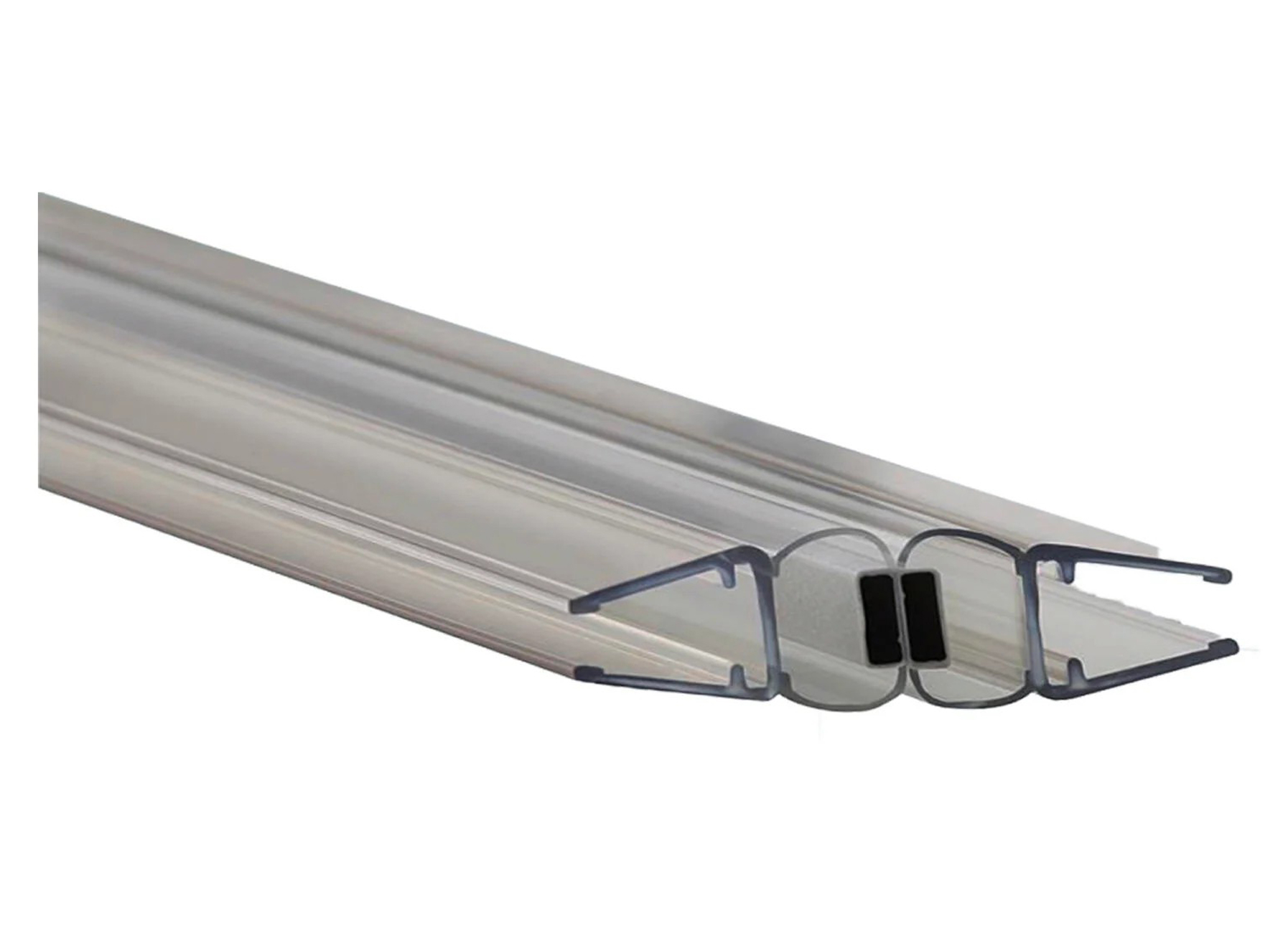 LAFINESS DOUCHESTRIP VERTICAAL 180° MAGNETISCH 200CM 6-8MM TRANSPARANT