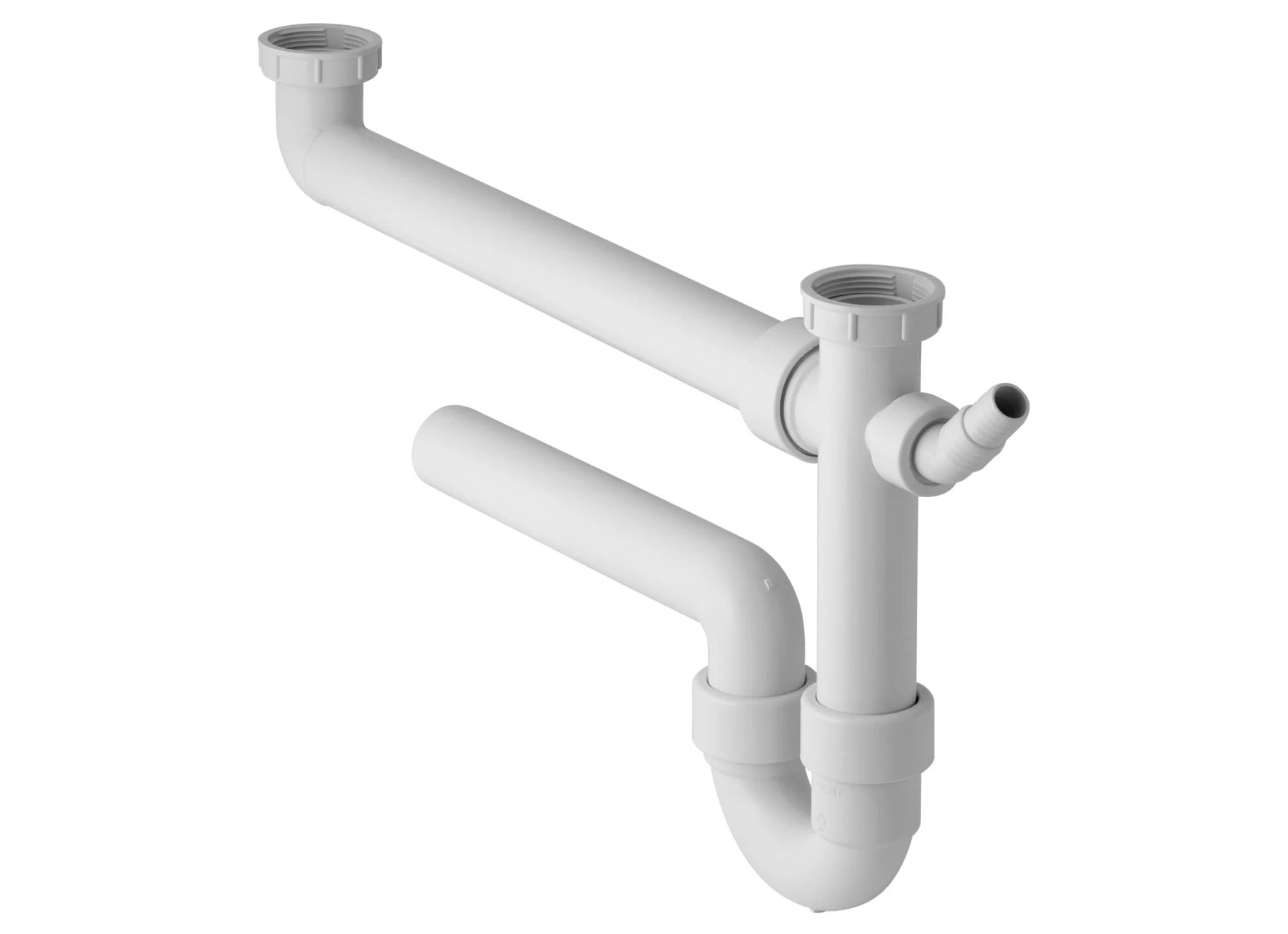 GEBERIT SPOELTAFELSIFON DUBBEL 6/4'' X 40MM