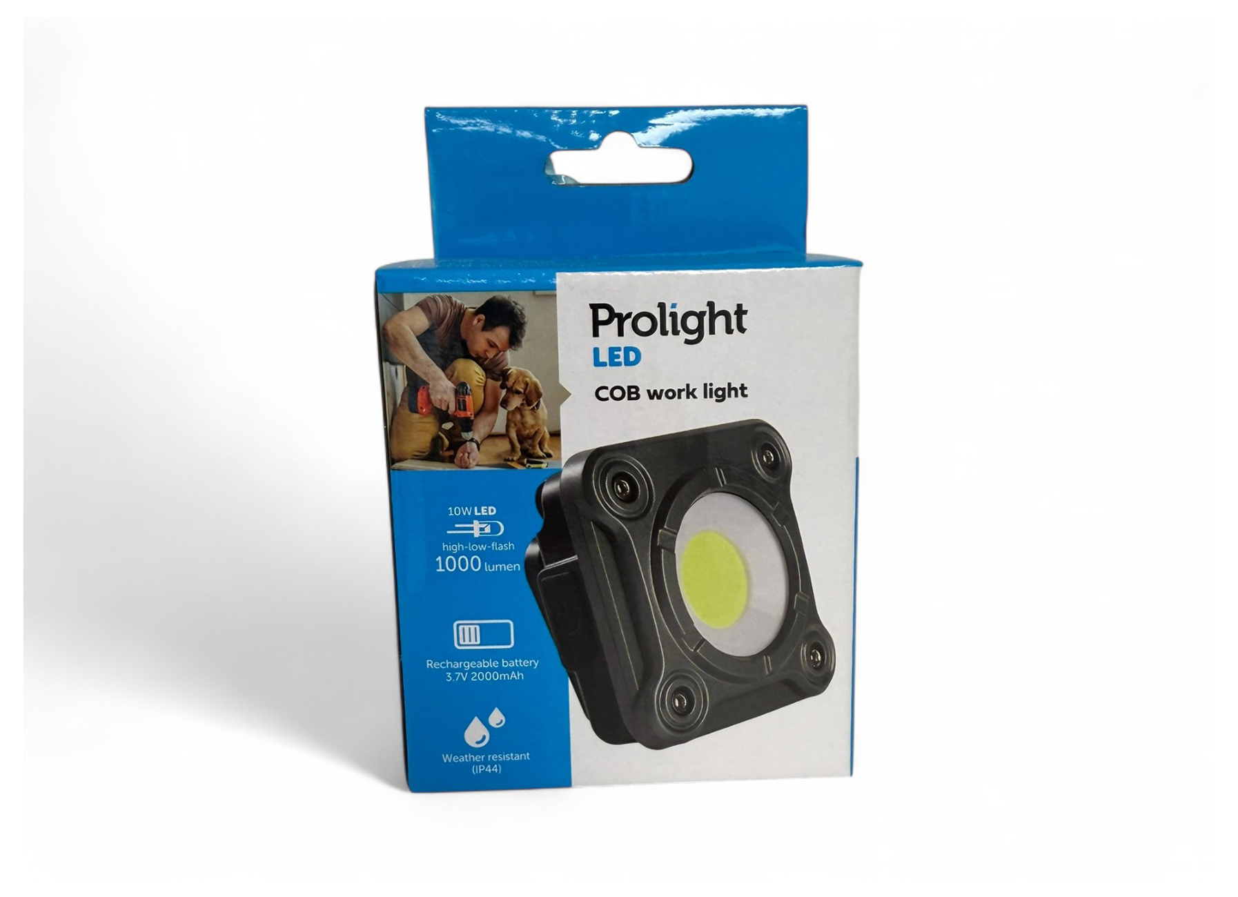 Prolight Lampe de Travail LED COB Magnétique 10W 1000LM