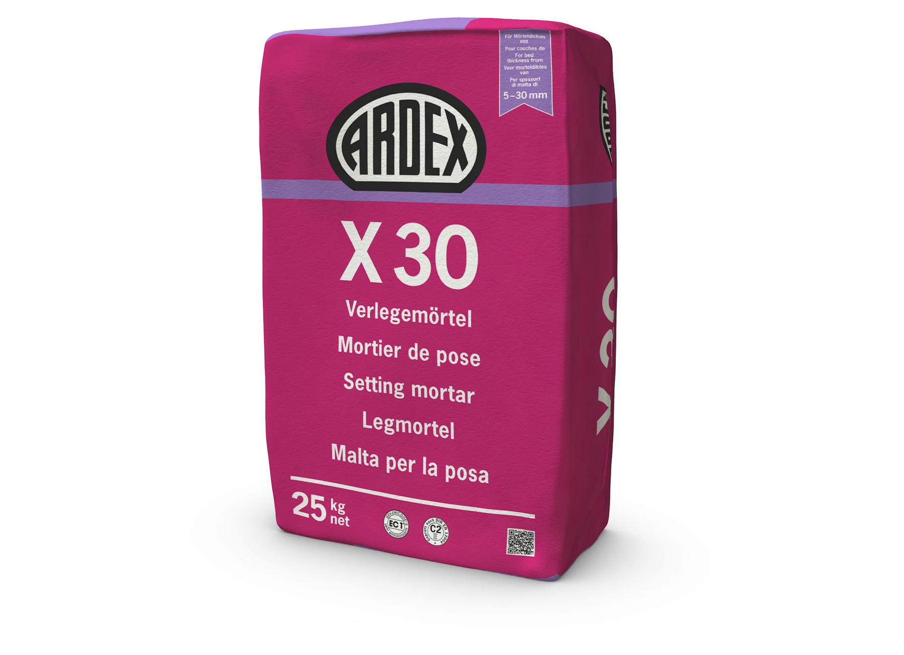 ARDEX X30 MORTIER DE POSE 25KG