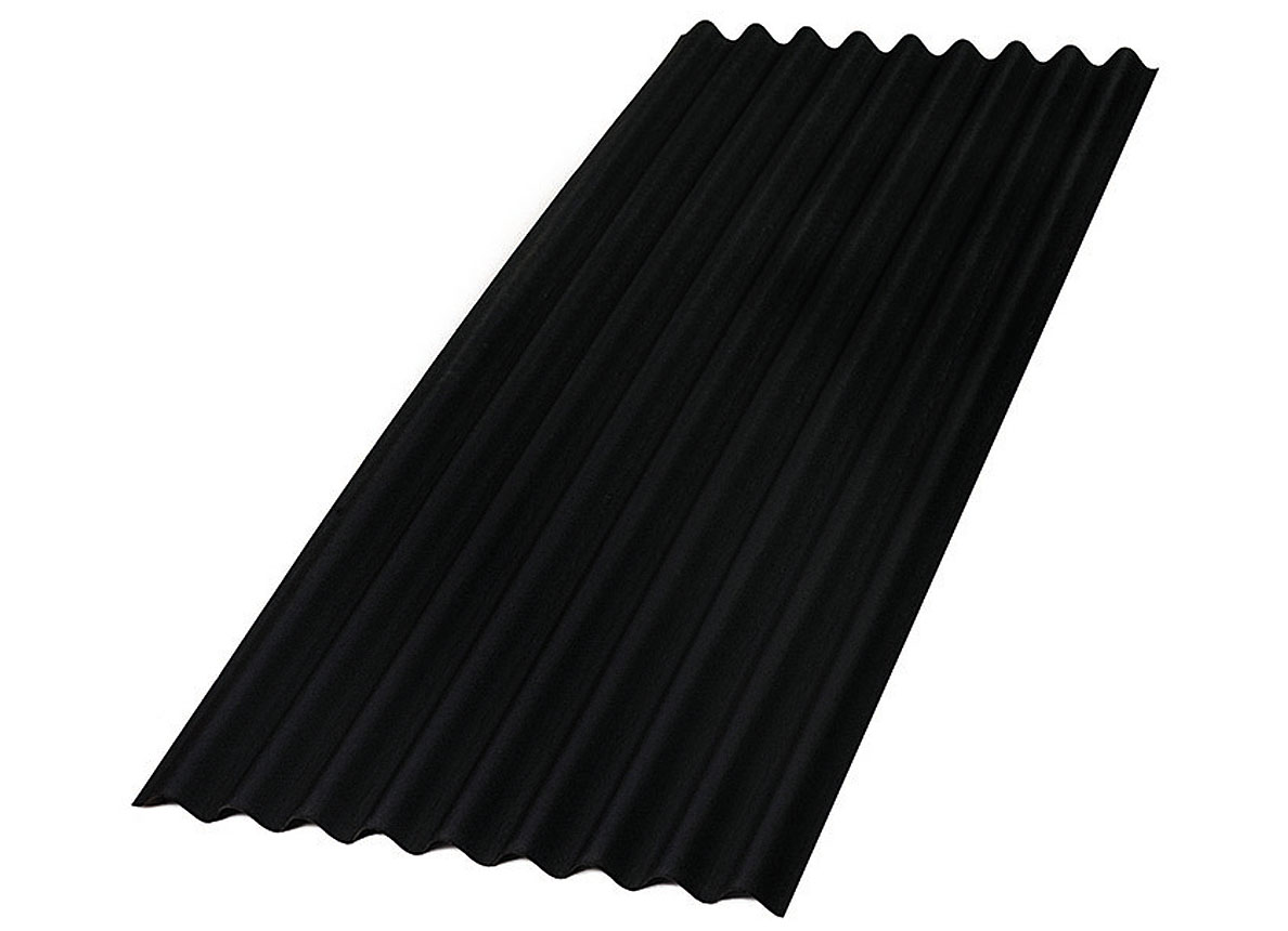 AQUAPLAN TOPLINE PLAQUE ONDULEE NOIR