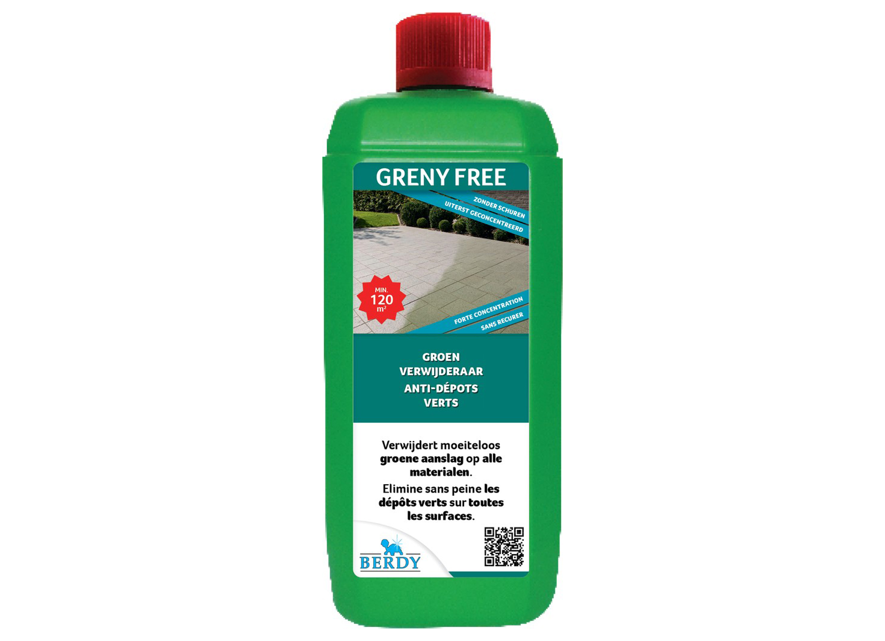 BERDY GRENY FREE GROENVERWIJDERAAR 1L