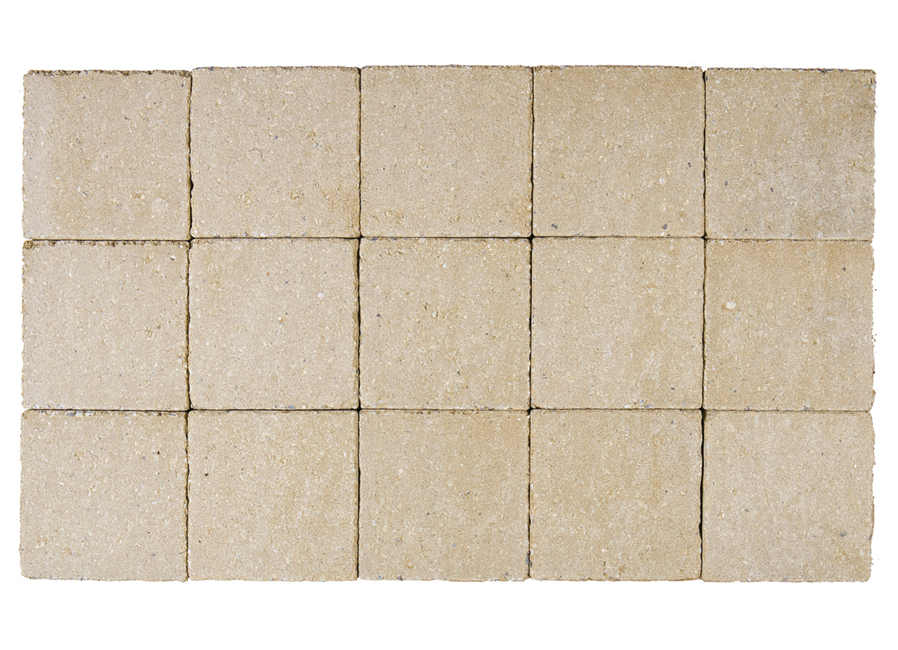 KLINKER IN-LINE GETROMMELD 15X15X6CM DOLOMIET GEEL