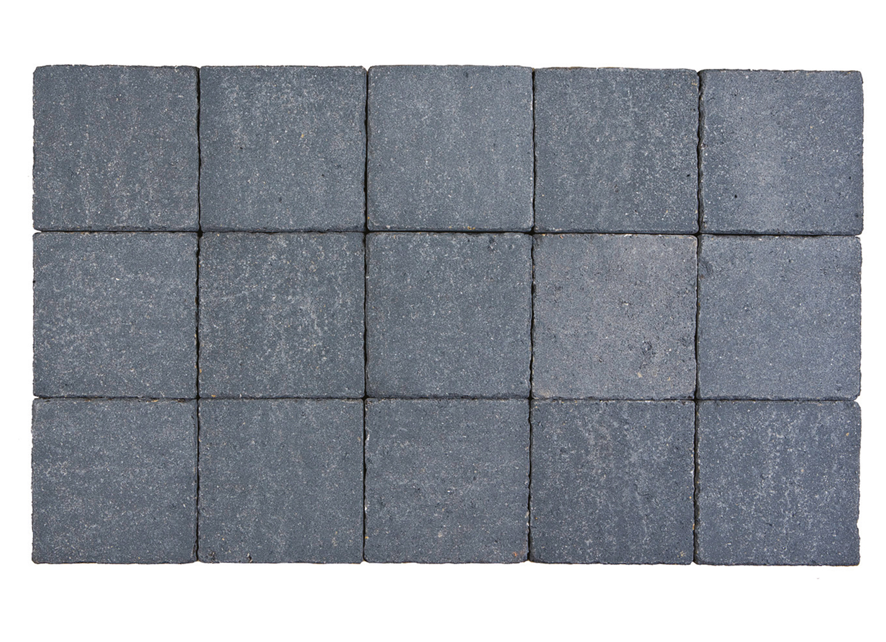 PAVE TAMBOURINE IN-LINE 20X20X6CM PIERRE BLEUE