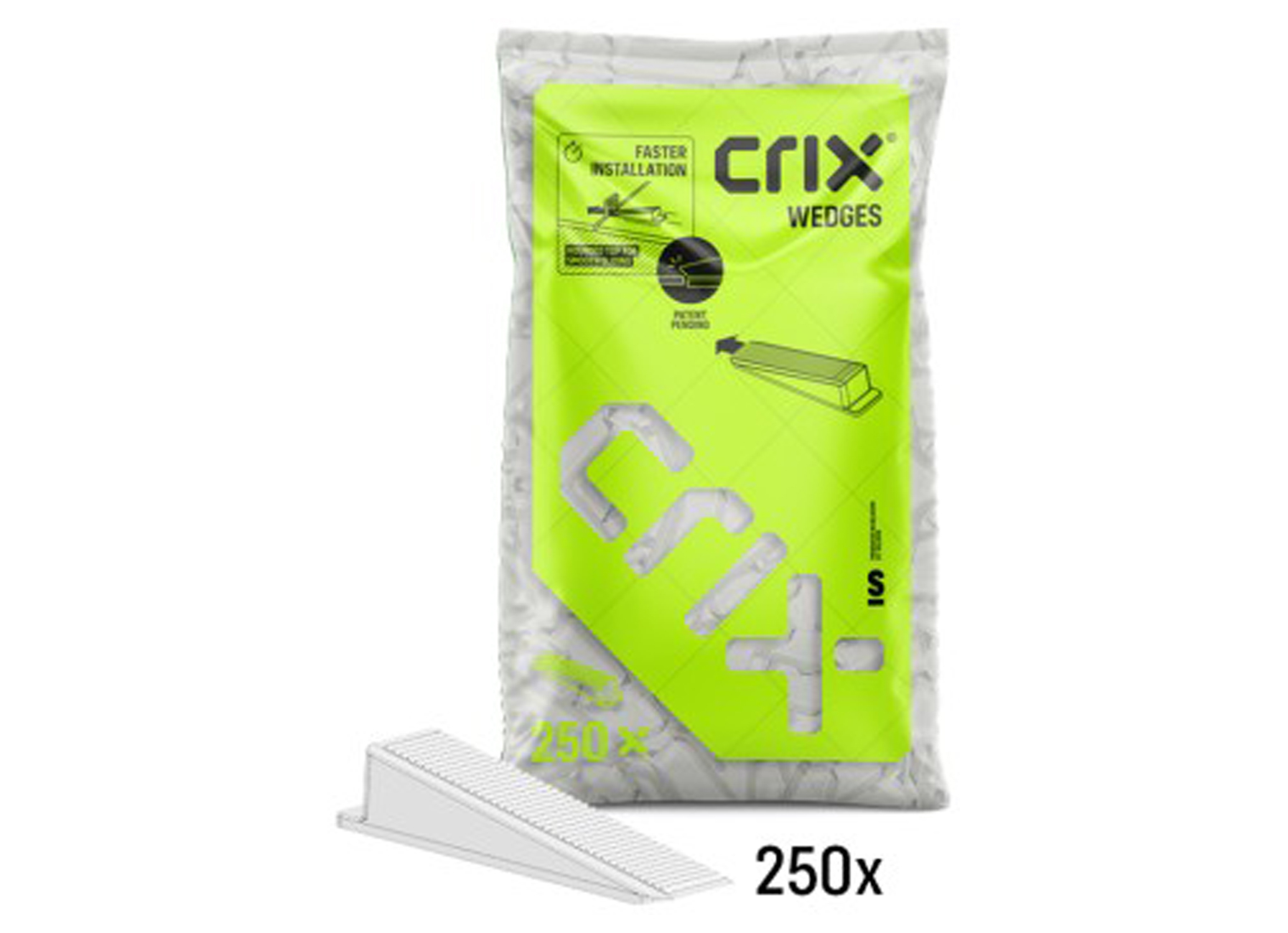 CRIX NIVELLEERKEG 250 STK