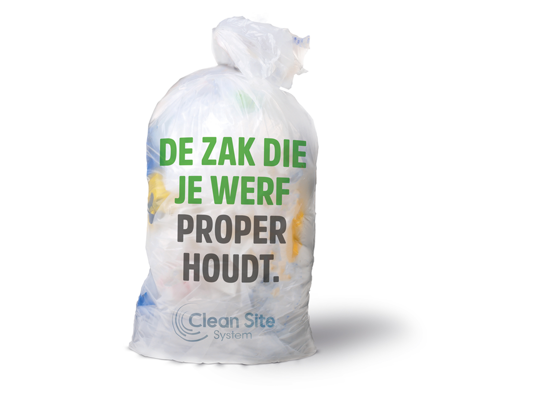 CLEAN SITE SYSTEM SAC POUR DECHETS PLASTICS