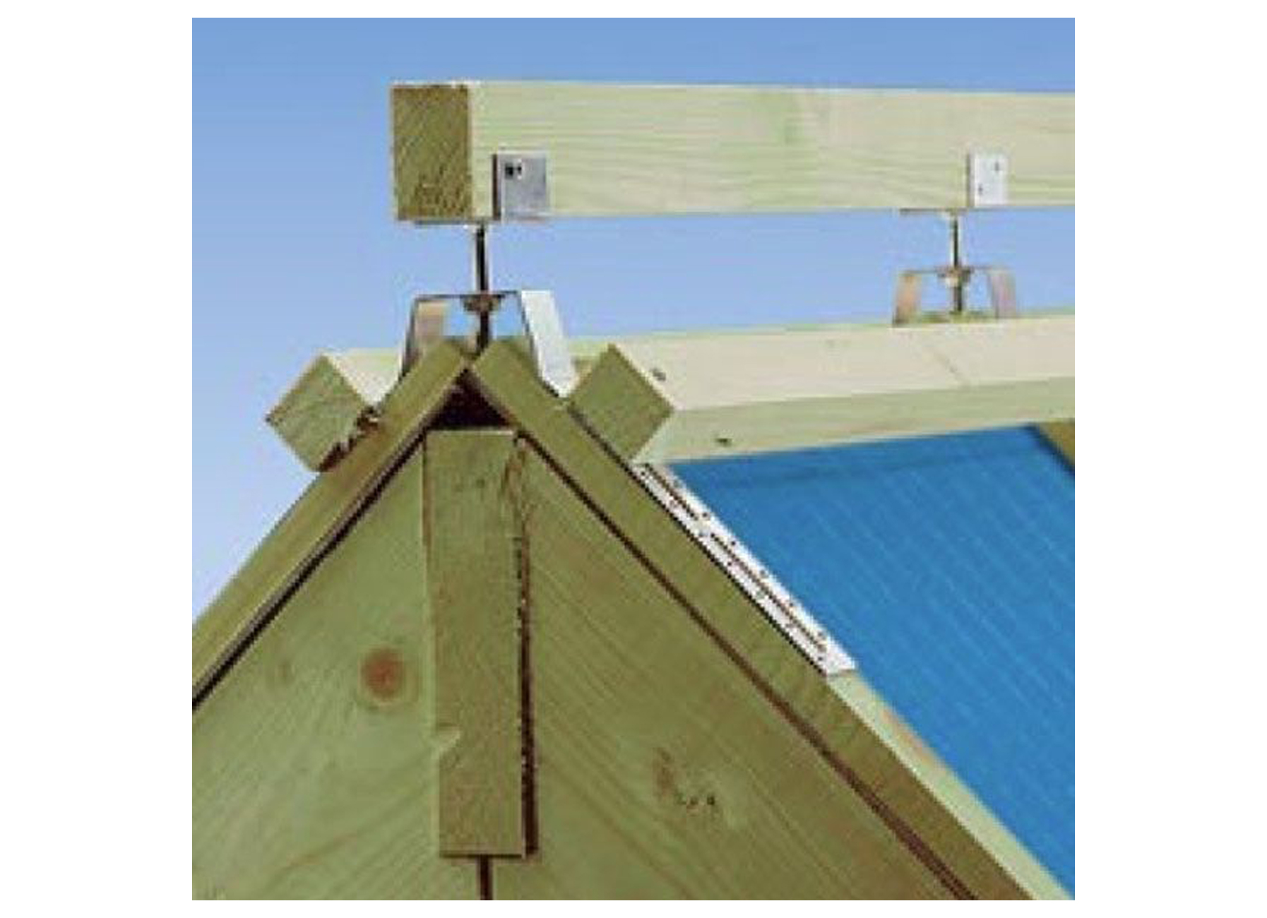 SUPPORT DE LATTE FAITIERE AJUSTABLE EN GALVA