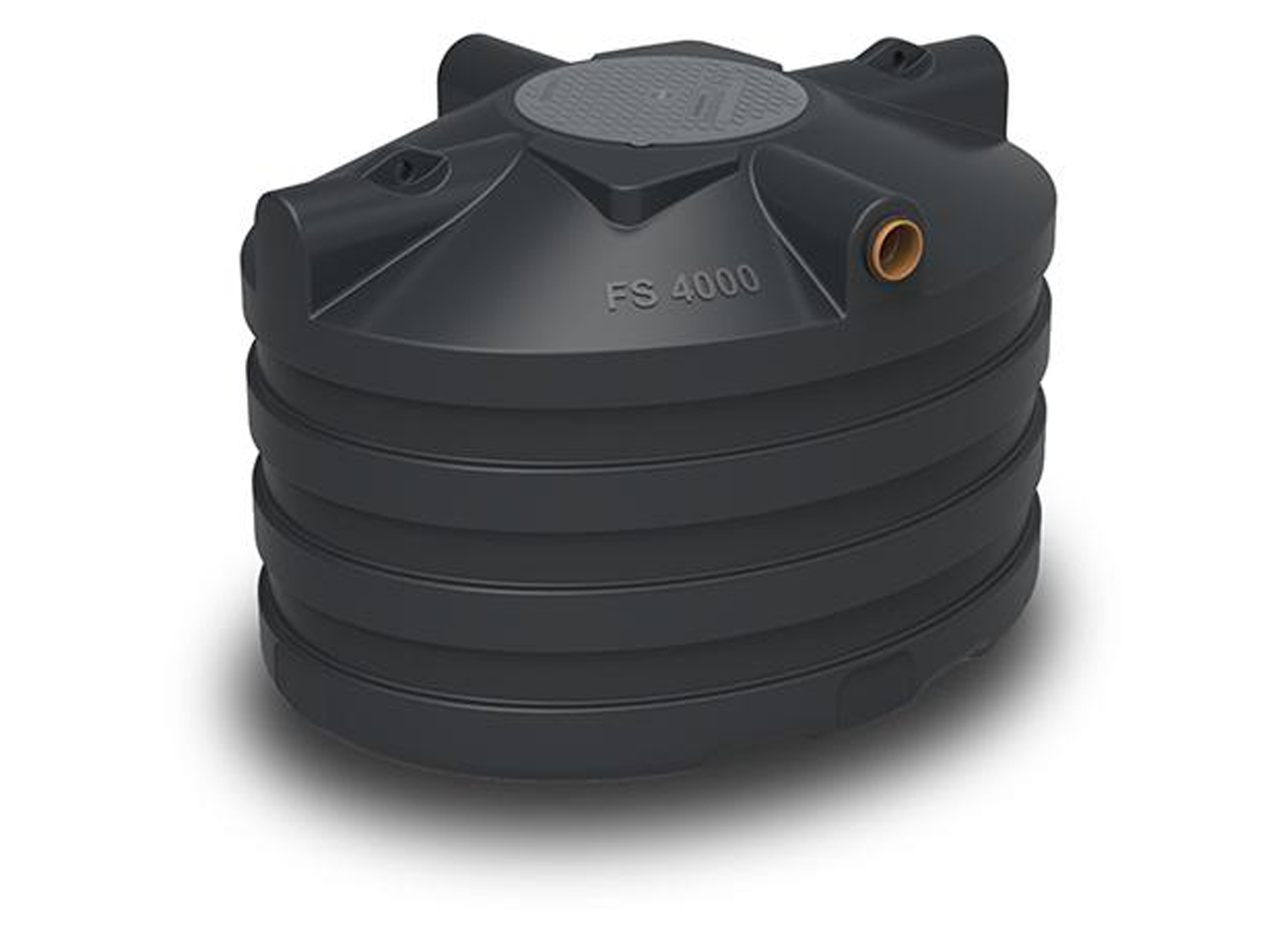 FOSSE SEPTIQUE PE RONDE 4000L