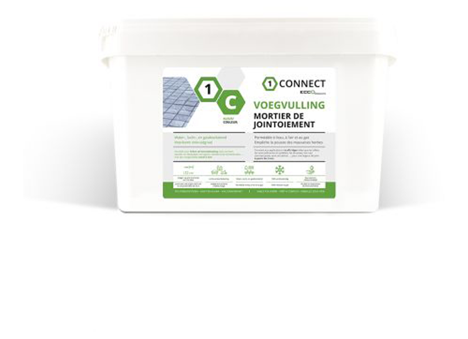 MORTIER DE JOINTOIEMENT ECCO 1CONNECT GRIS PIERRE (20KG)